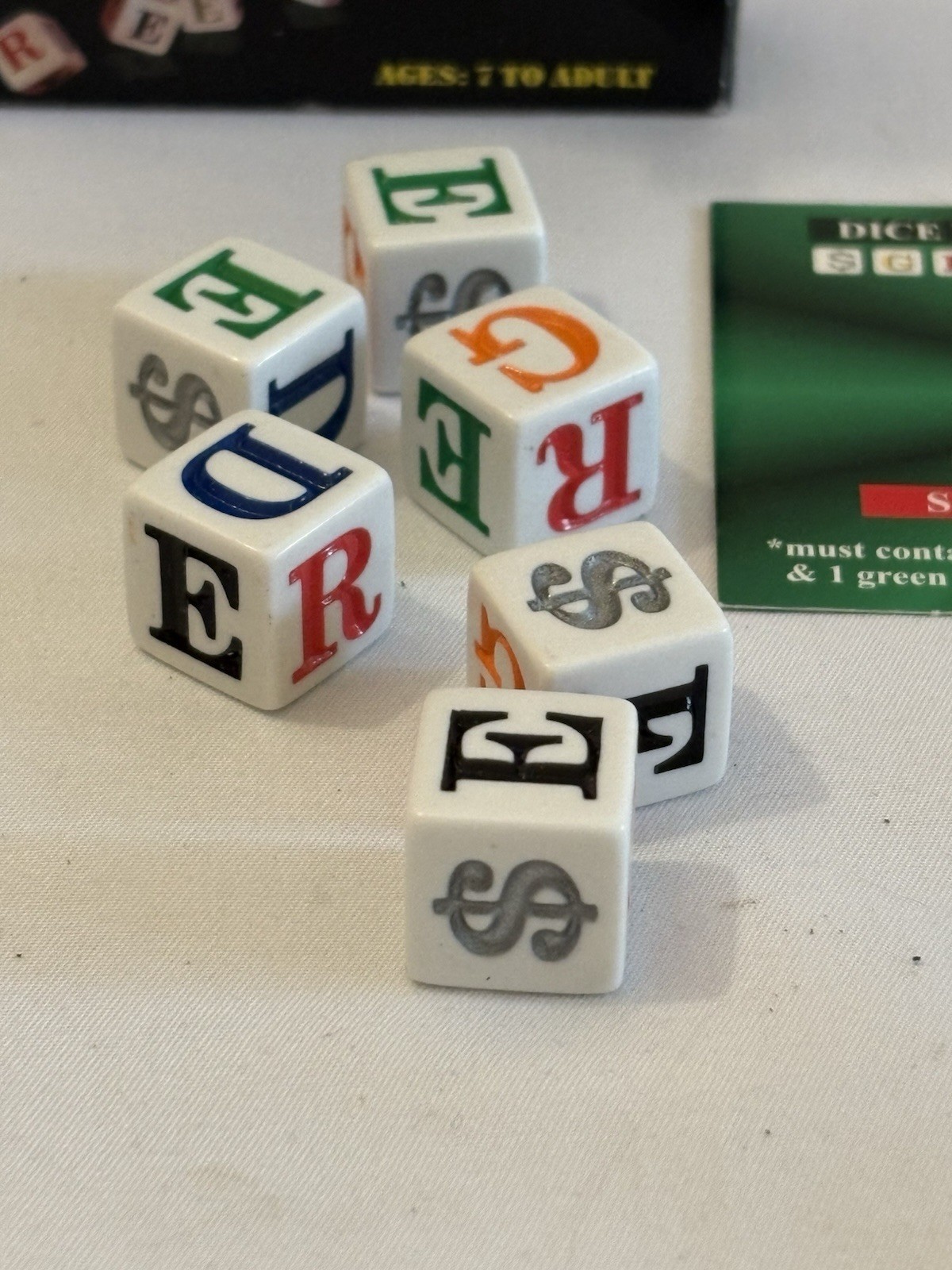 Greed-the hottest game on dice by TDC Games. Complete Except Pencil. Dice Game