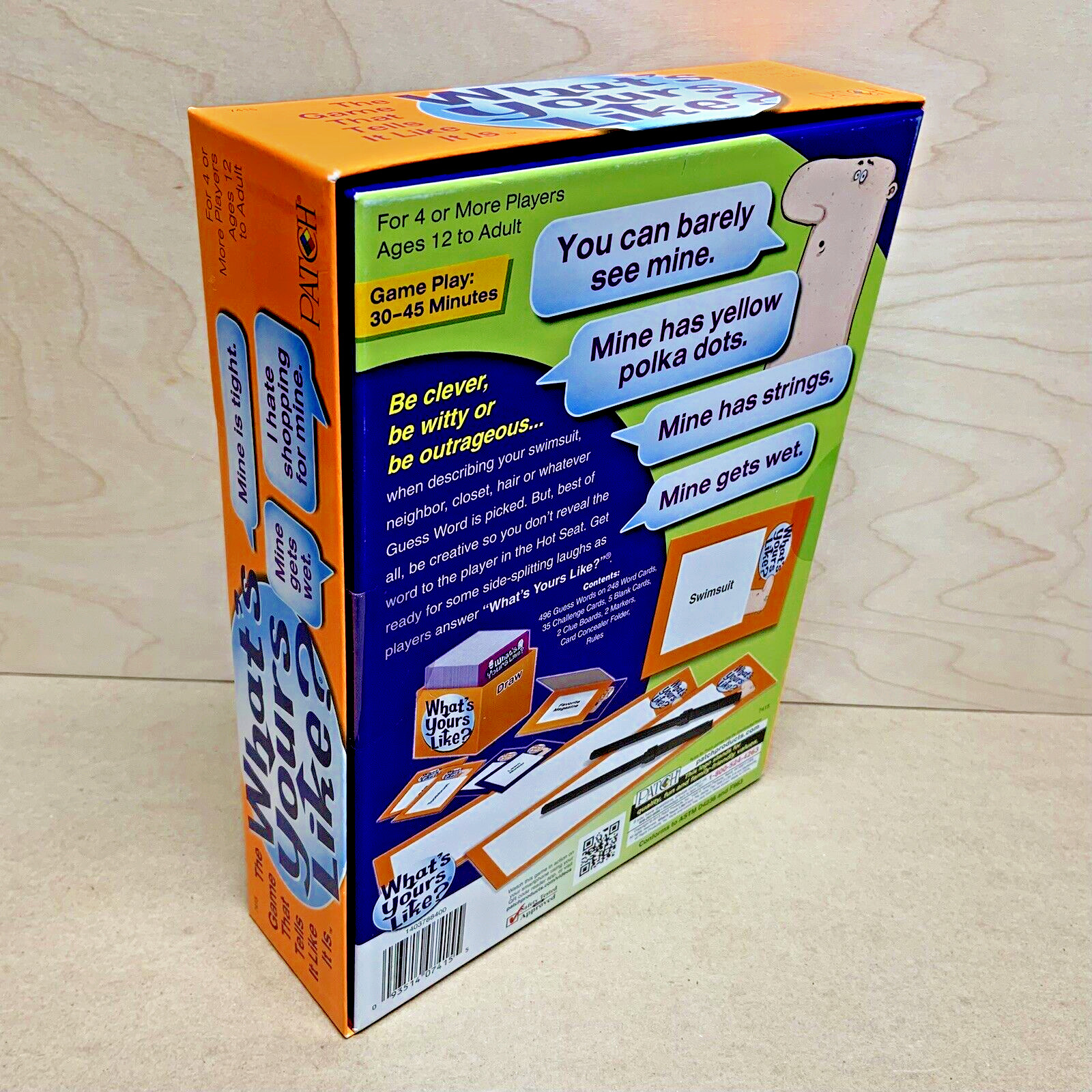 What’s Yours Like? Party Game by Patch Products (2007) – Complete Set