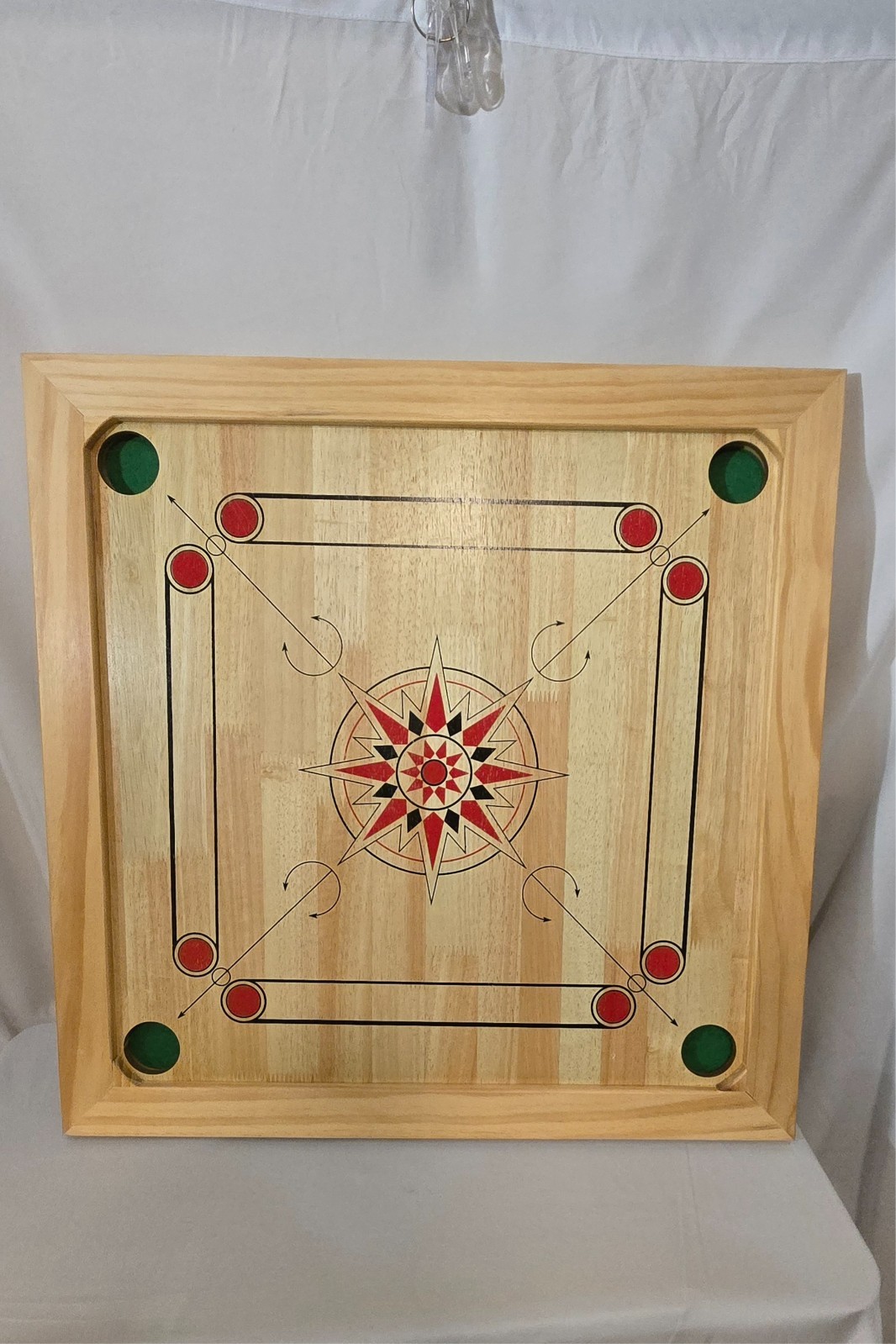 Hey Play! New Carrom Board, all pieces and instructions included