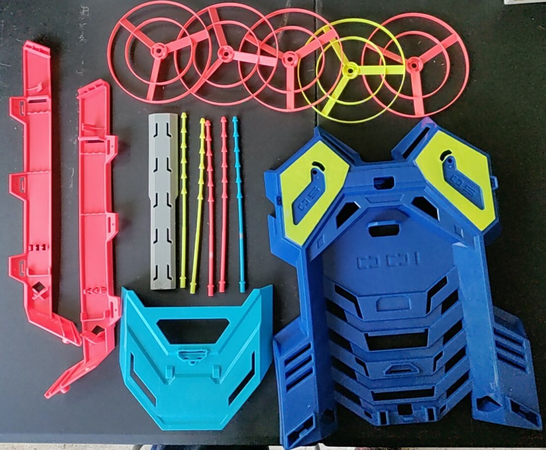 PARTS ONLY See Pic Sky Score Disc Launching Game Hasbro Gaming Family Game Night