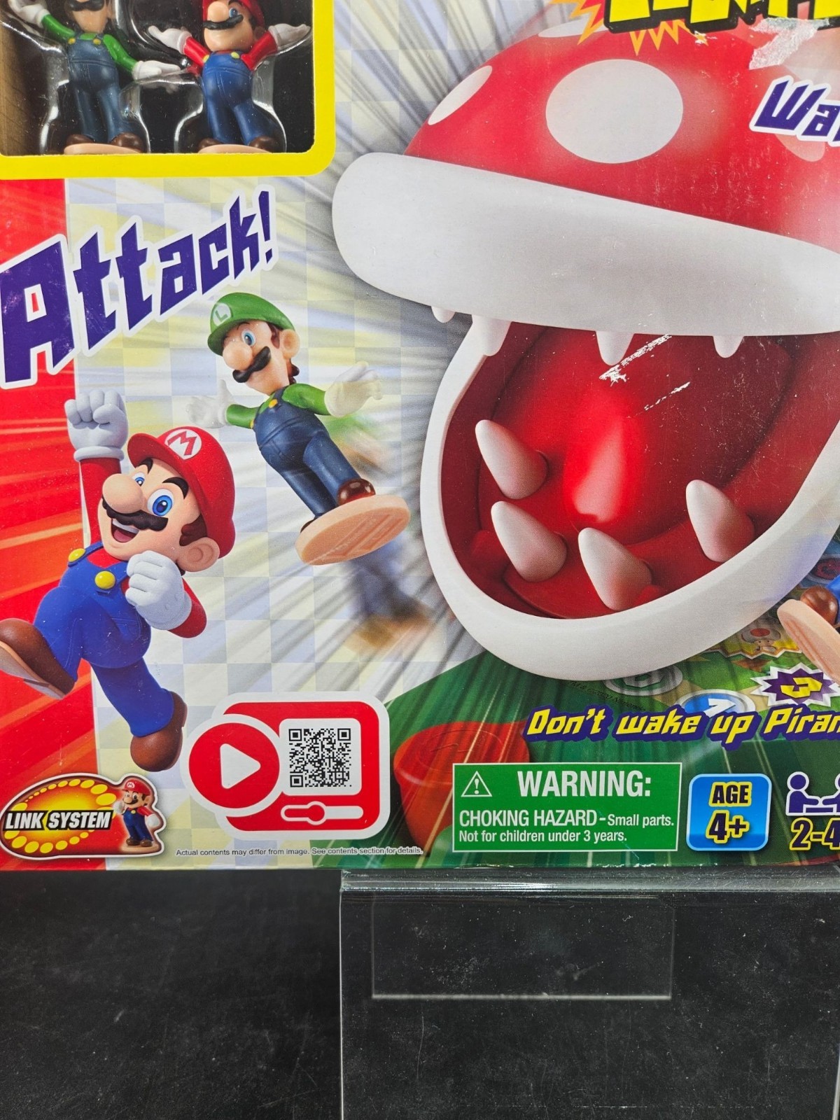 Super Mario Piranha Plant Escape Board Game By Epoch Games Link System