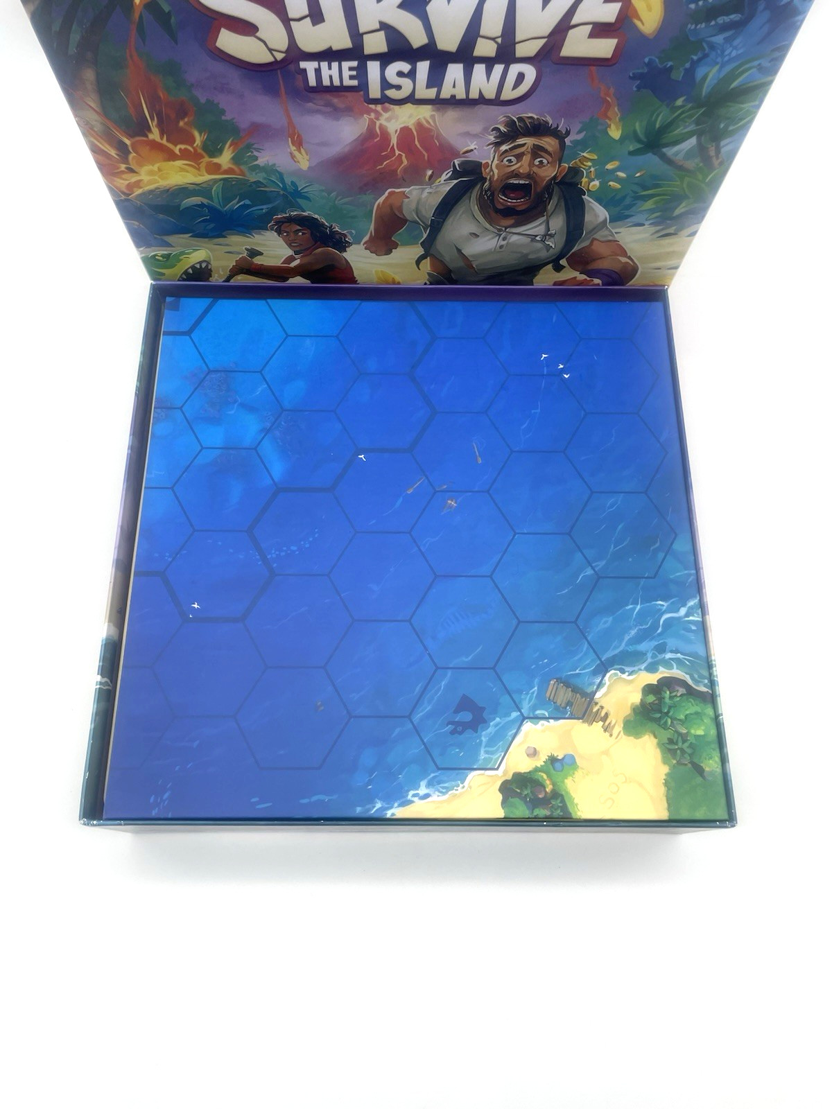 Survive The Island Board Game 2024 Zygomatic Asmodee 100% Complete