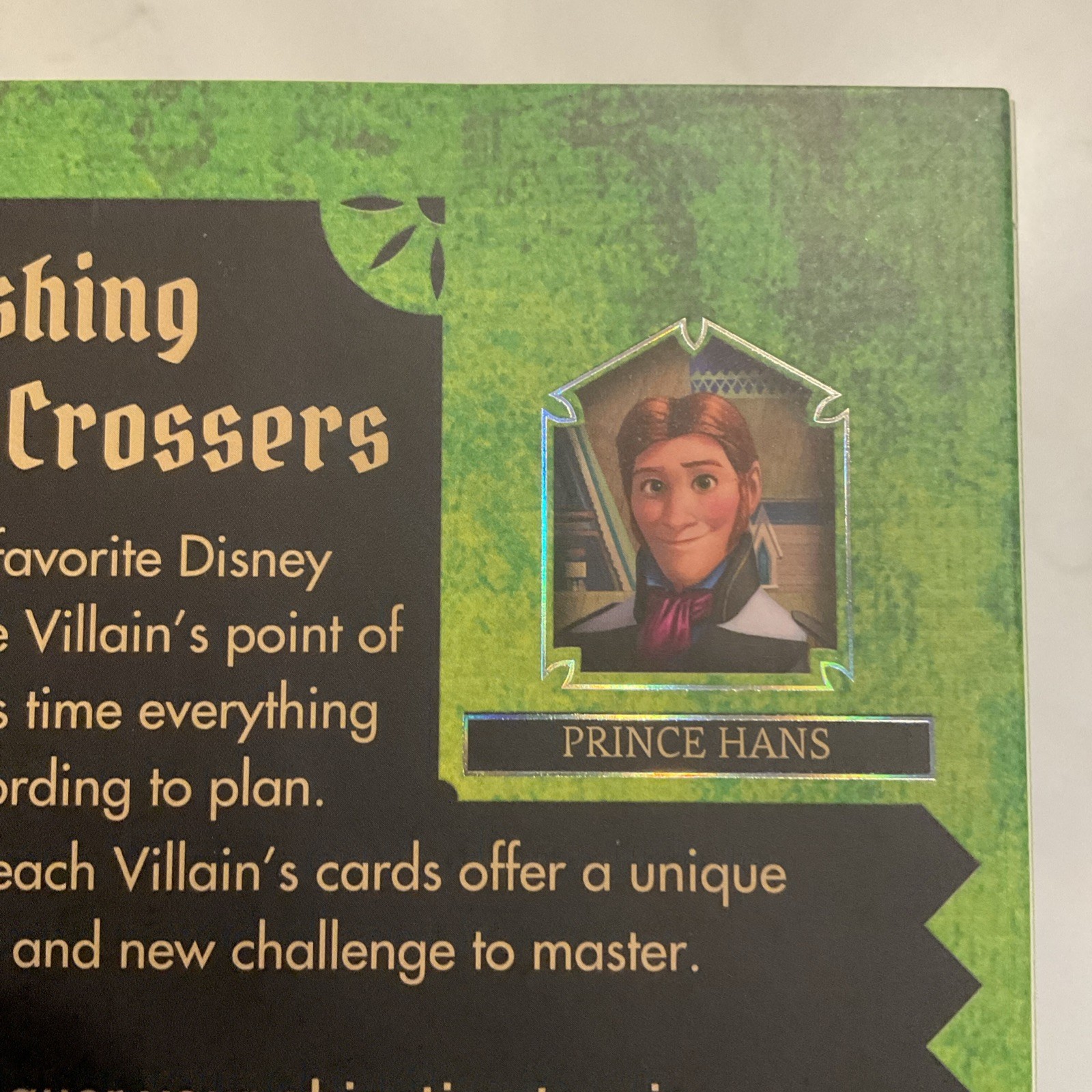 Disney Villainous – Success At Any Cost NEW Expansion RARE Special Edition Piece