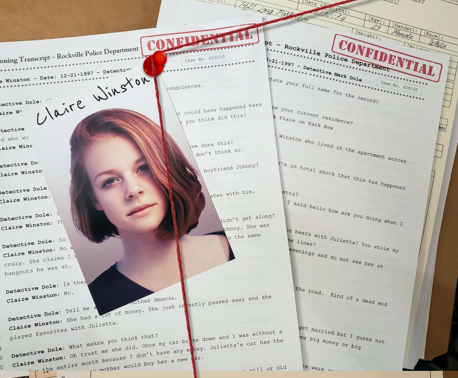 Murder Detective – Murder at Park Place – Cold Case Murder Detective Case Game