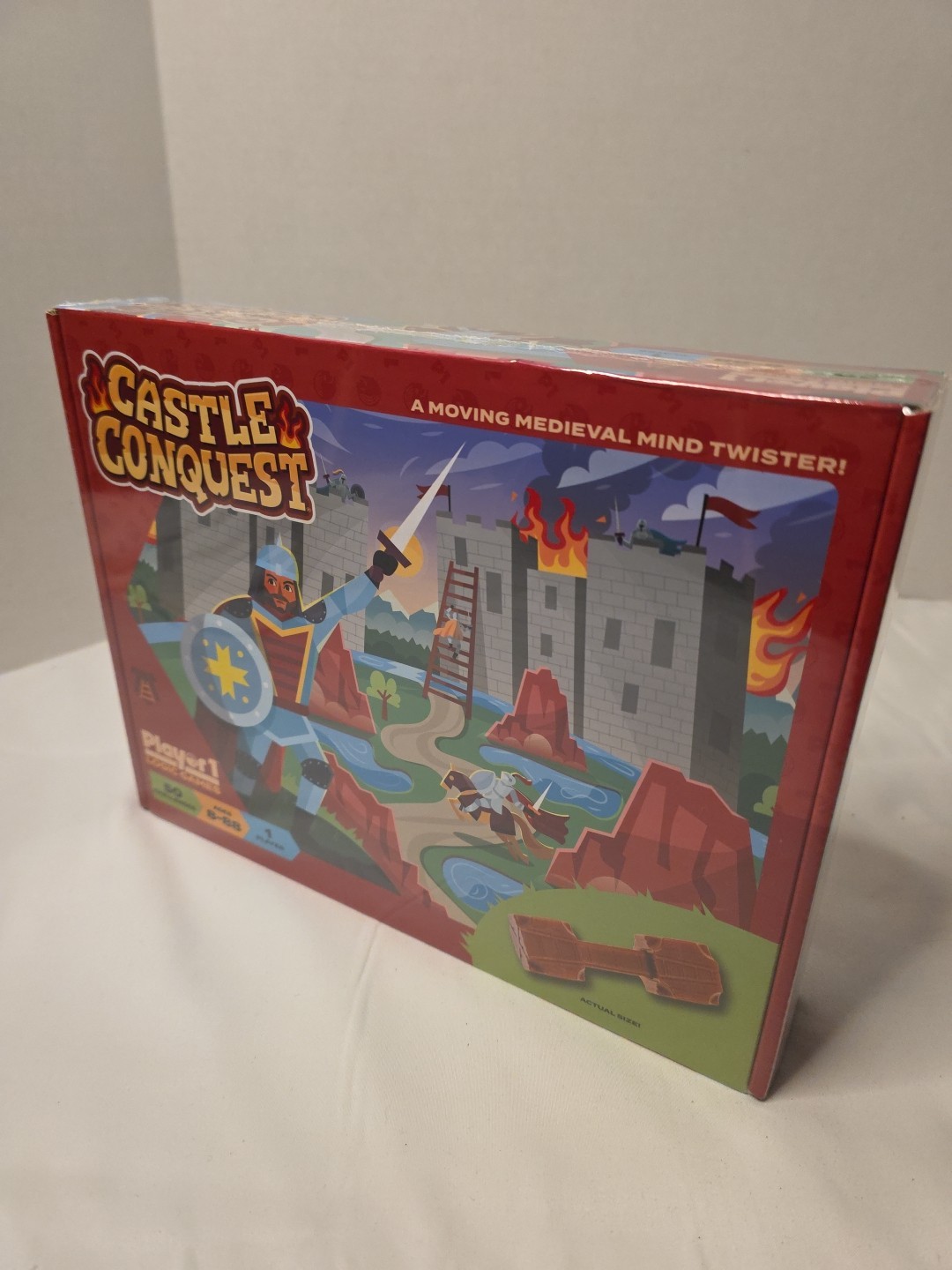 Player 1 Castle Conquest Medieval Game 50 Challenges Single Player Brand New