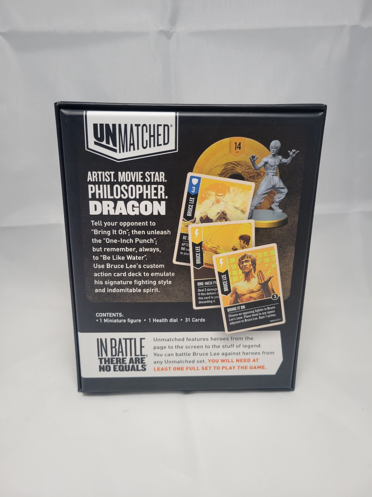 Unmatched Original Bruce Lee Board Game Expansion Mondo Games