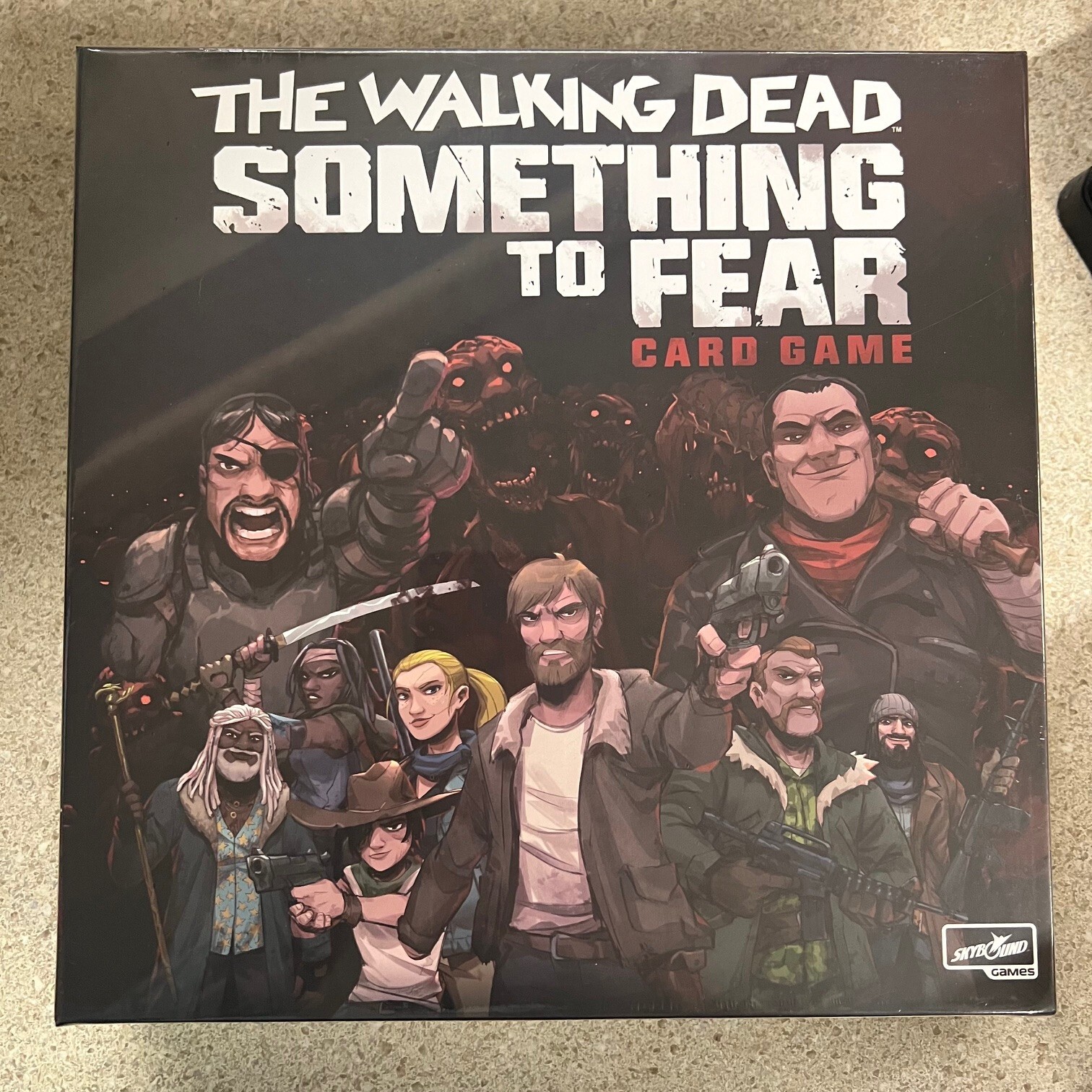 The Walking Dead Something to Fear Card Game TWD New Sealed