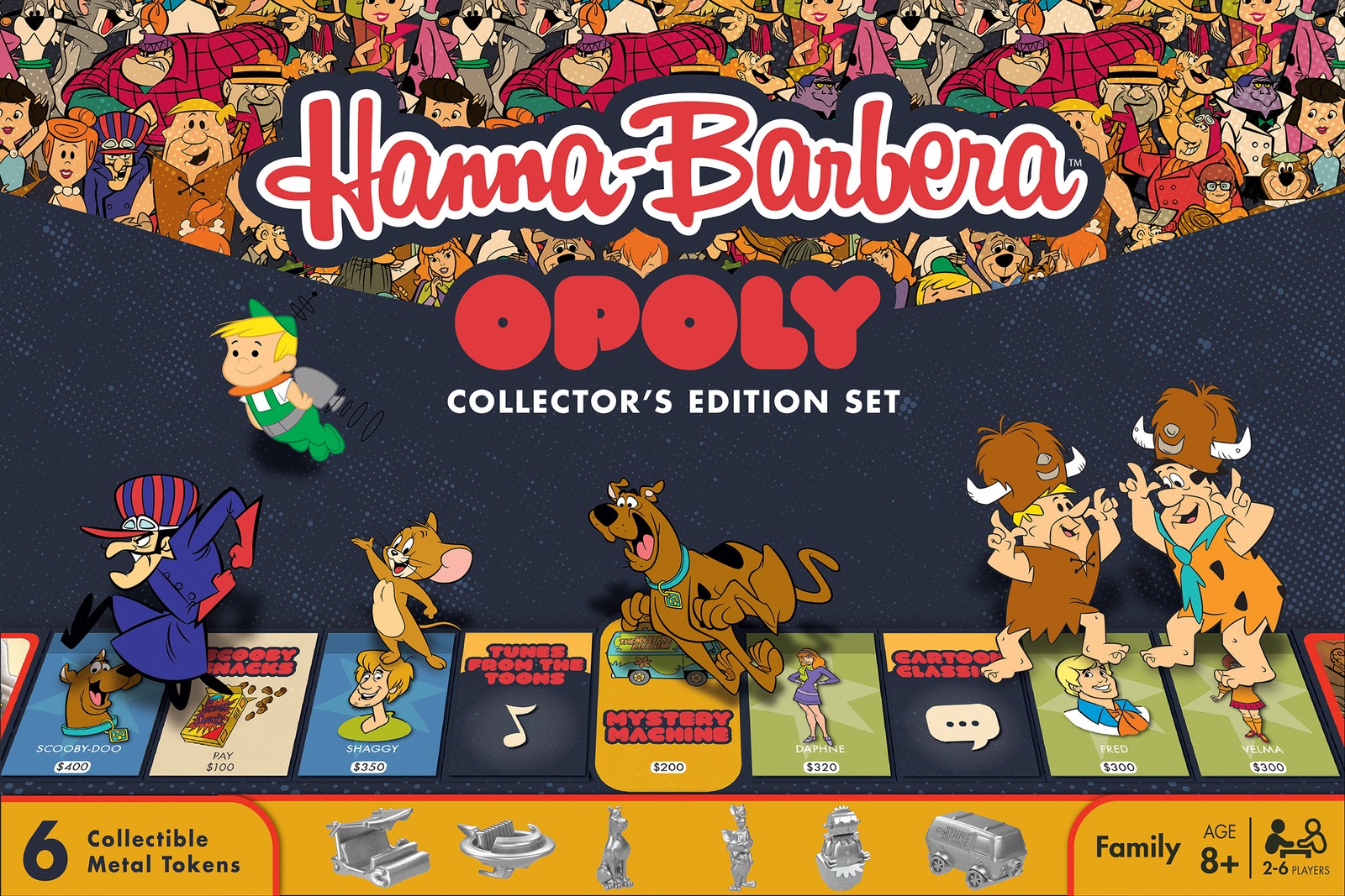 MasterPieces – Hanna-Barbera Opoly Board Game Board Game