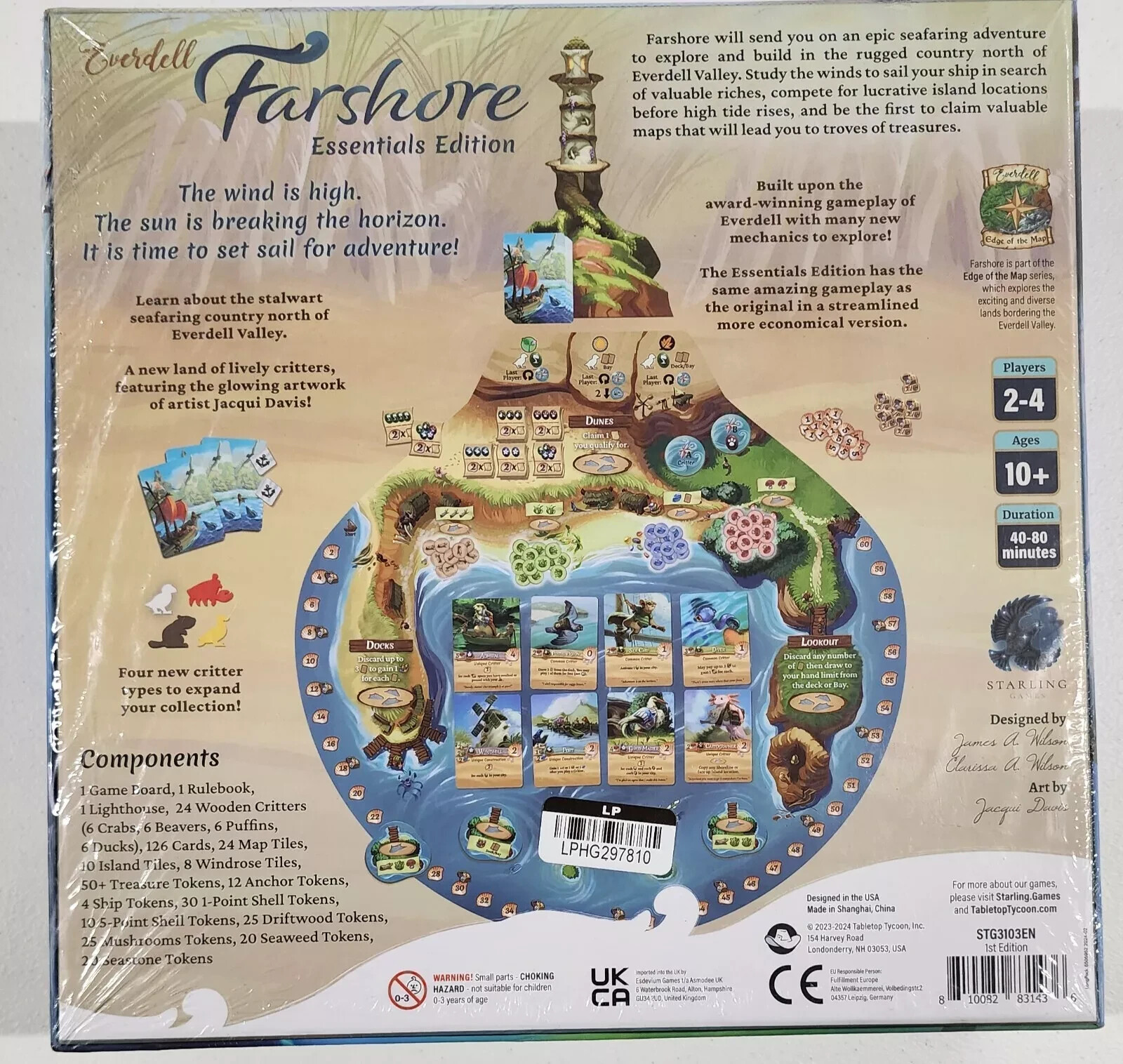Everdell : Farshore Board Game by Starling Games – Brand New Sealed!! Essential