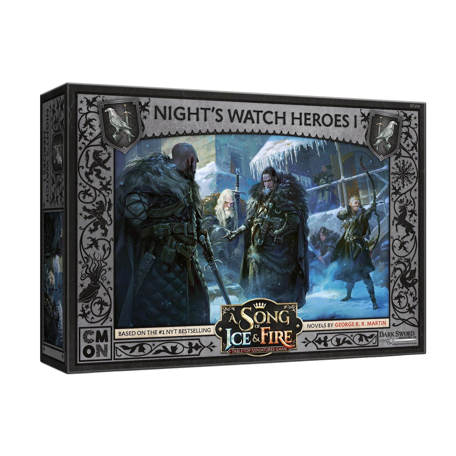 A Song of Ice and Fire Tabletop Miniatures Game Night’s Watch Heroes I Box Set (