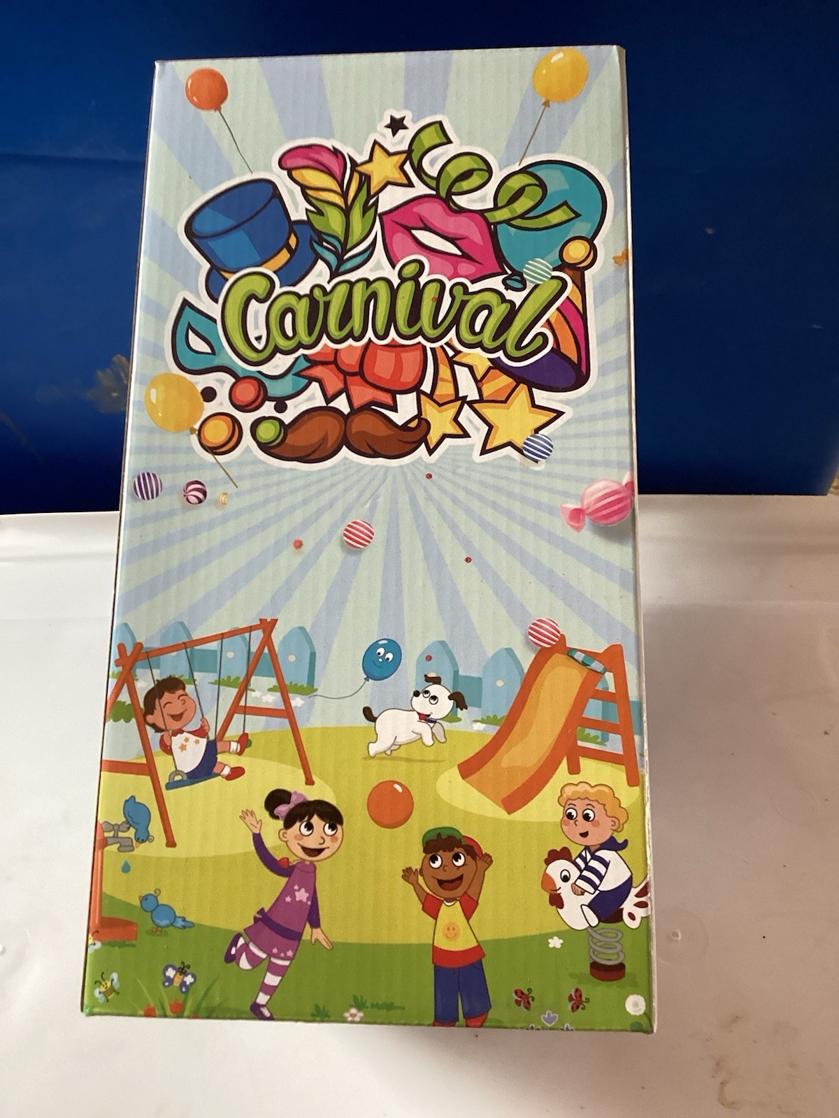 704-Unglinga brand “Kid’s Toy World” Carnival Clown Bag Toss Game New In Box