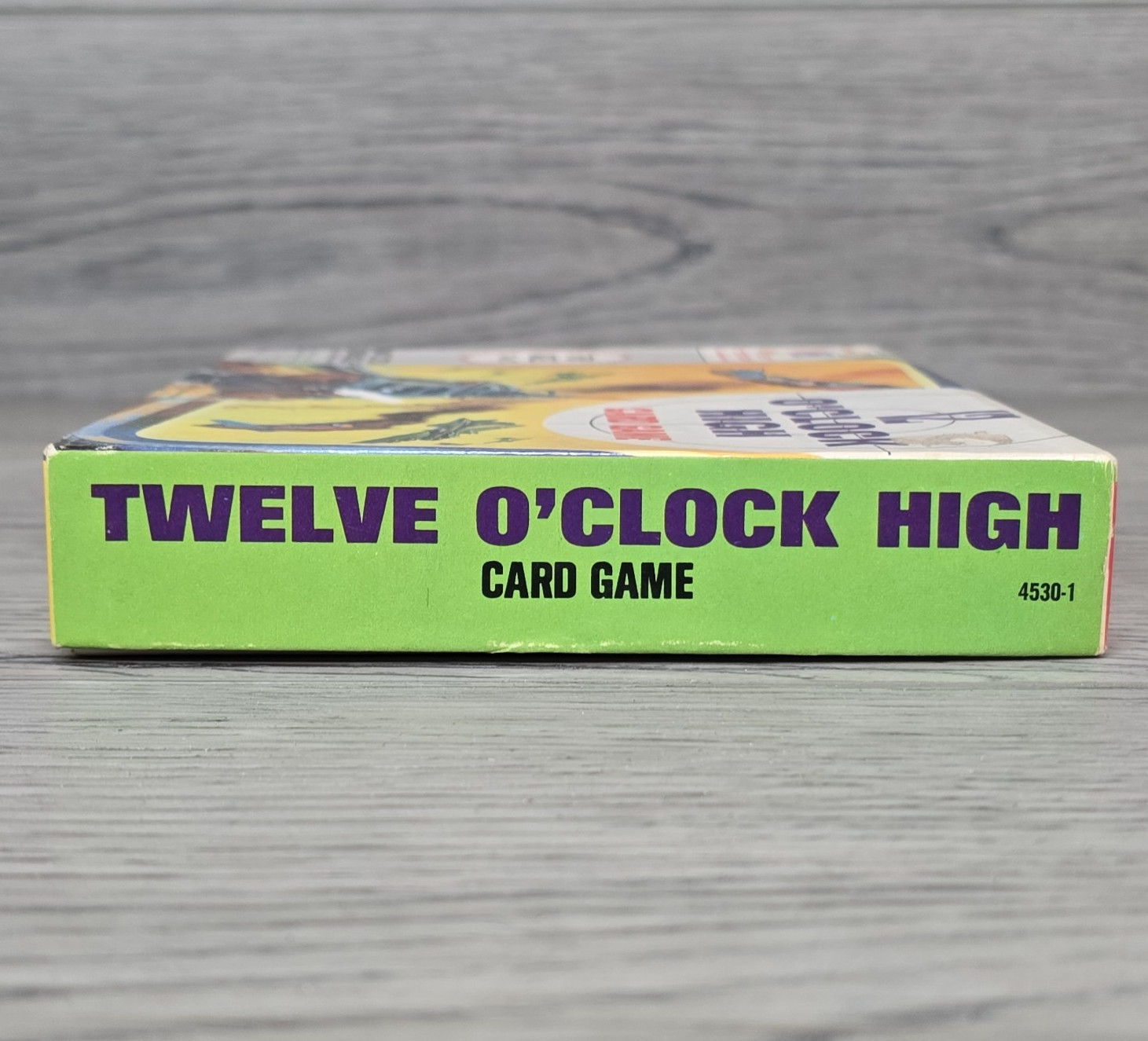 1965 Milton Bradley 12 O’Clock High Card Game Complete 40 WWII Aircraft Cards