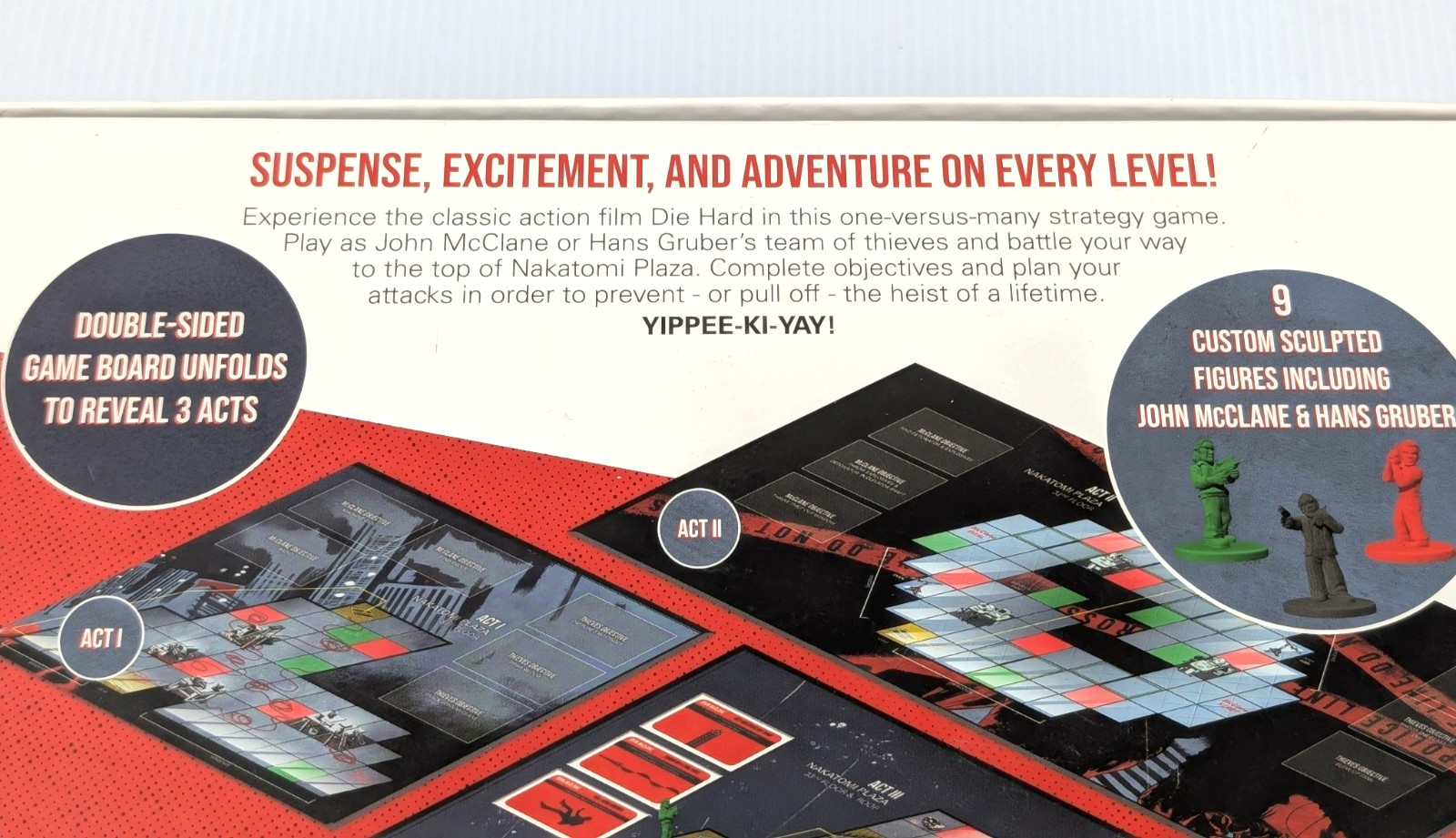 Die Hard The Nakatomi Heist Board Game OP Games 100% COMPLETE