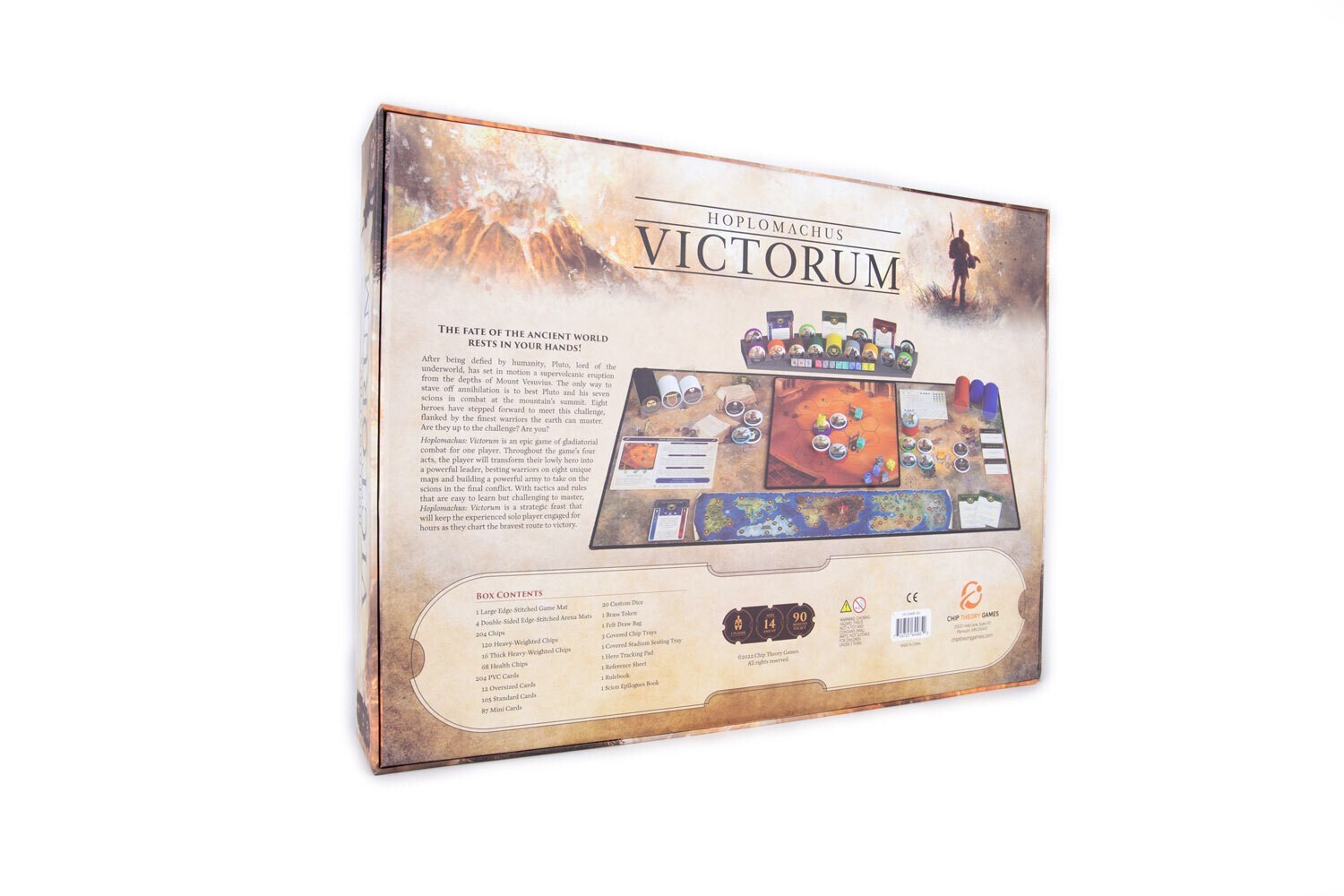 Hoplomachus: Victorum Board Game Chip Theory Games New Sealed Retail Free Ship