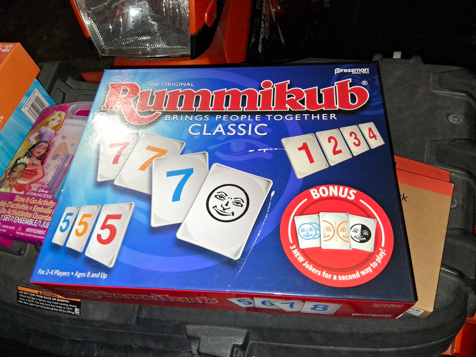 Pressman Rummikub Classic Strategy Tile Game Bonus Jokers 2-4 Players 8+