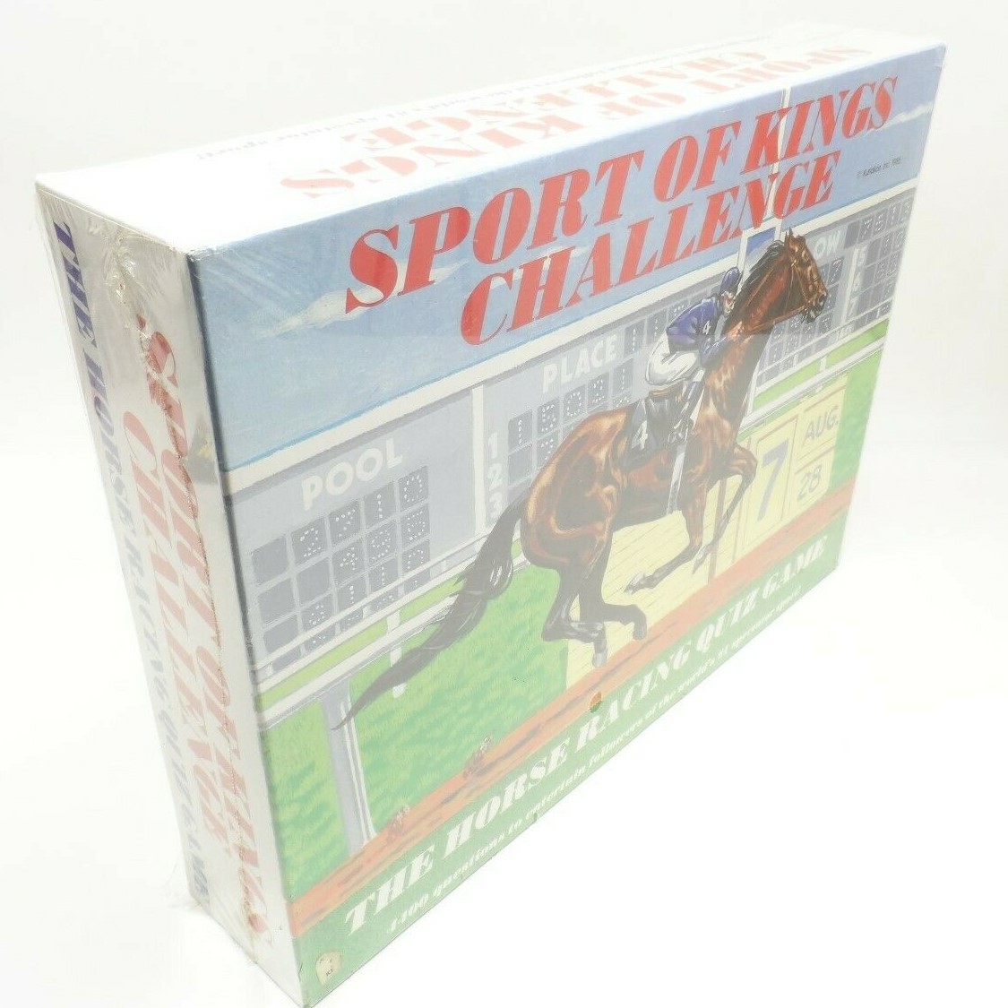 Sport of Kings Challenge Horse Racing Quiz Board Game FACTORY SEALED BOX