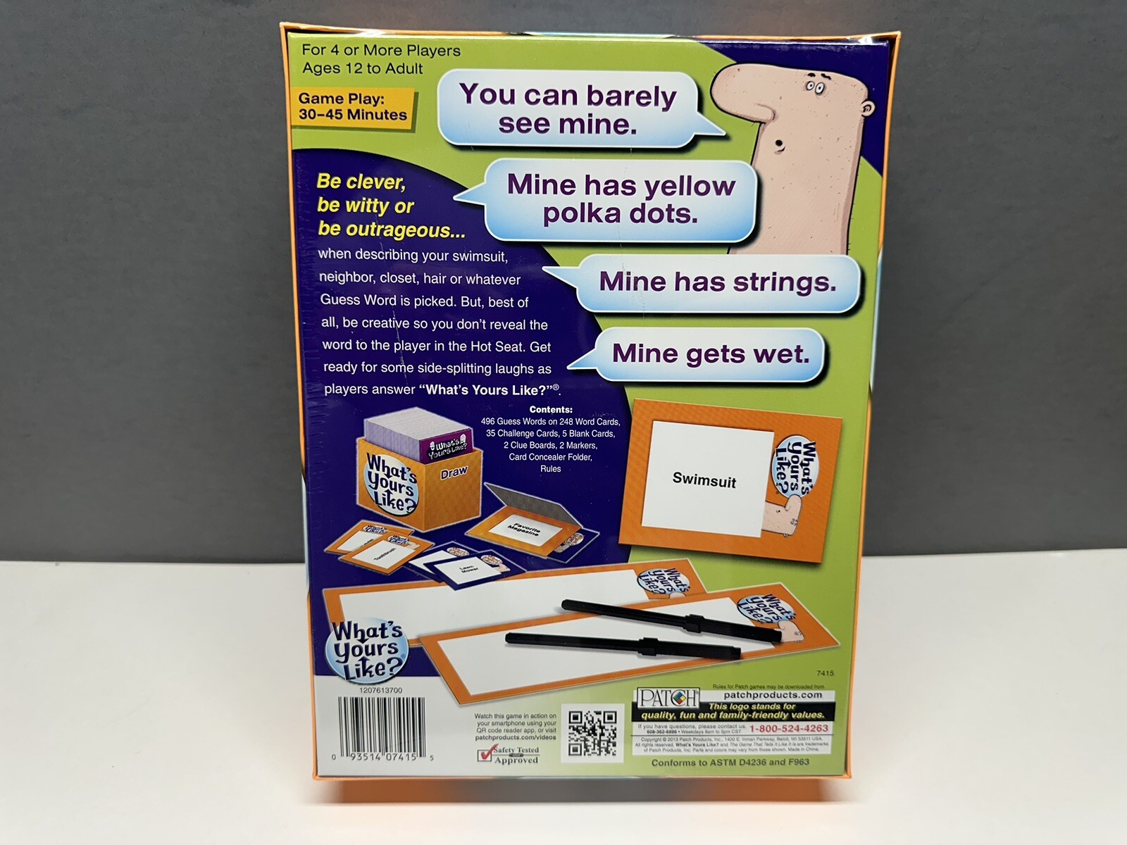 Patch – What’s Yours Like – Party Board Game – New, Sealed