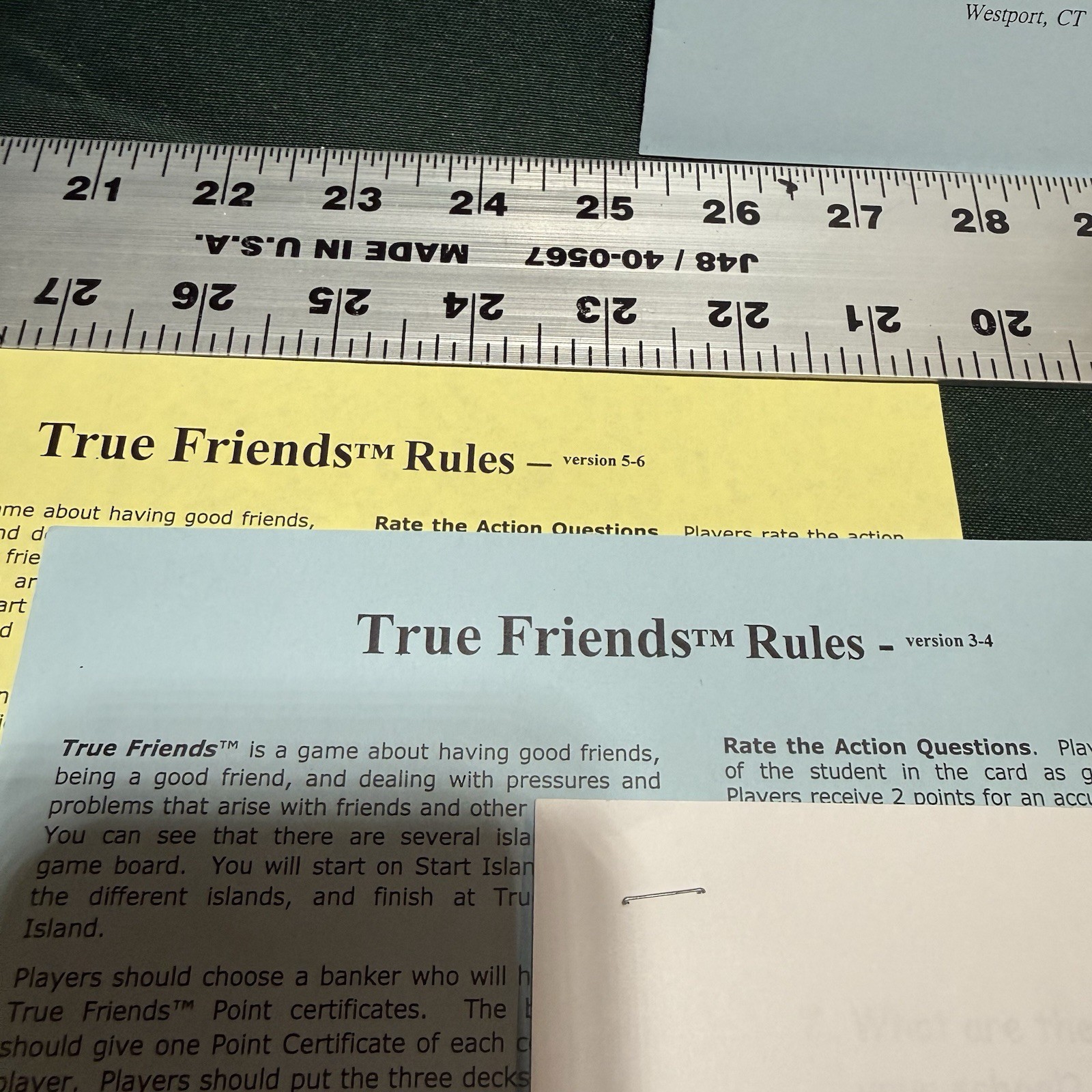 Rare 2005 True Friends Board Game by Franklin Learning Systems Counseling