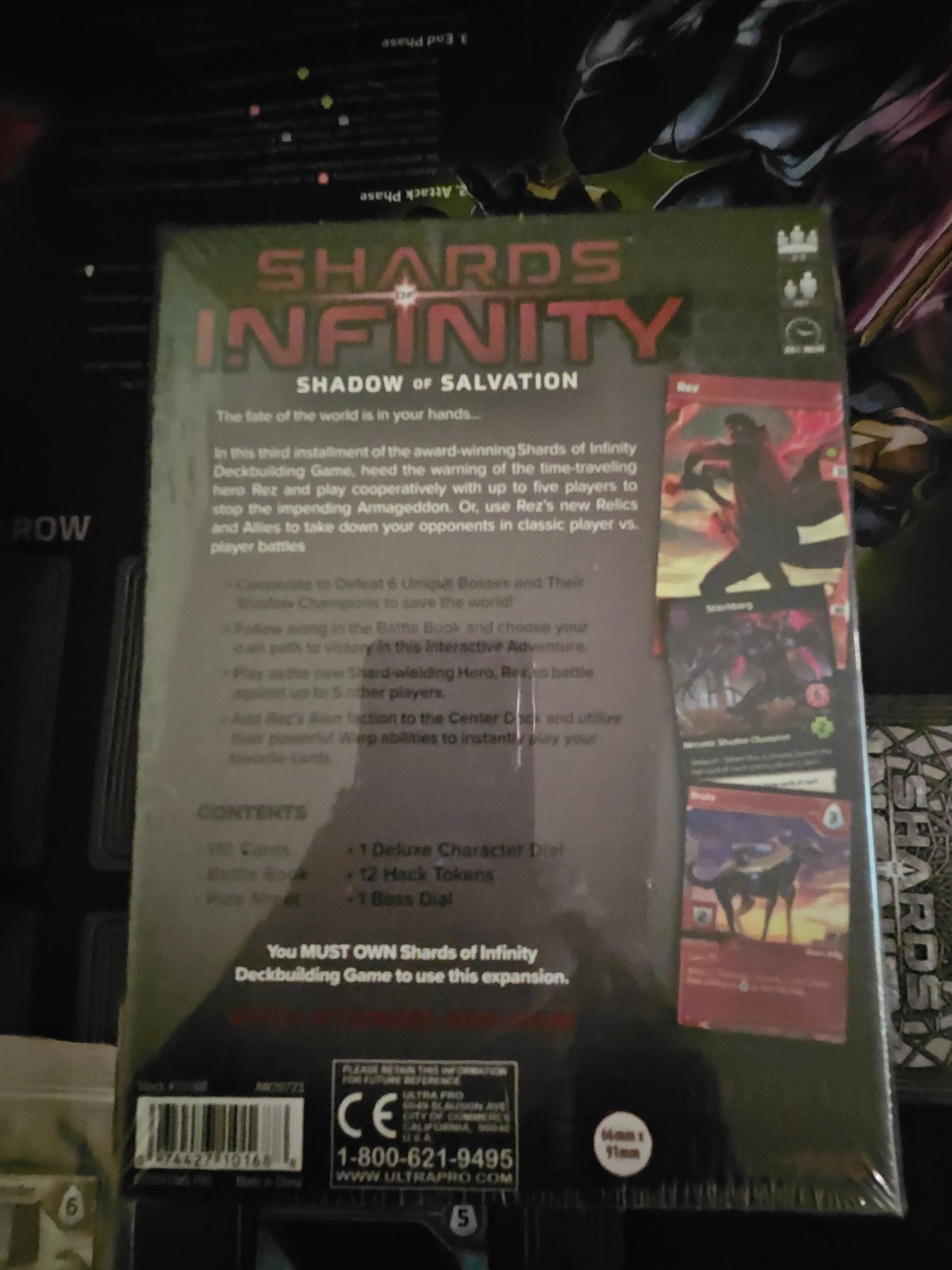 Shards of Infinity Expansions/Playmat/Promos Shadow of Salvation Relics BrandNew