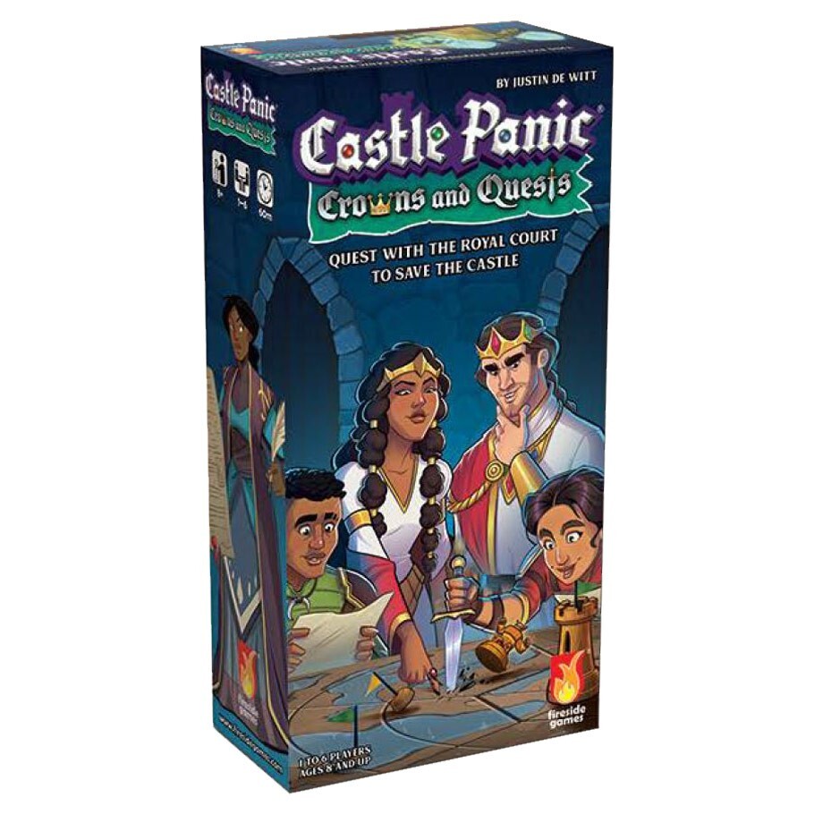 Castle Panic Board Game: Crowns and Quests Expansion by Fireside Games FSD1020