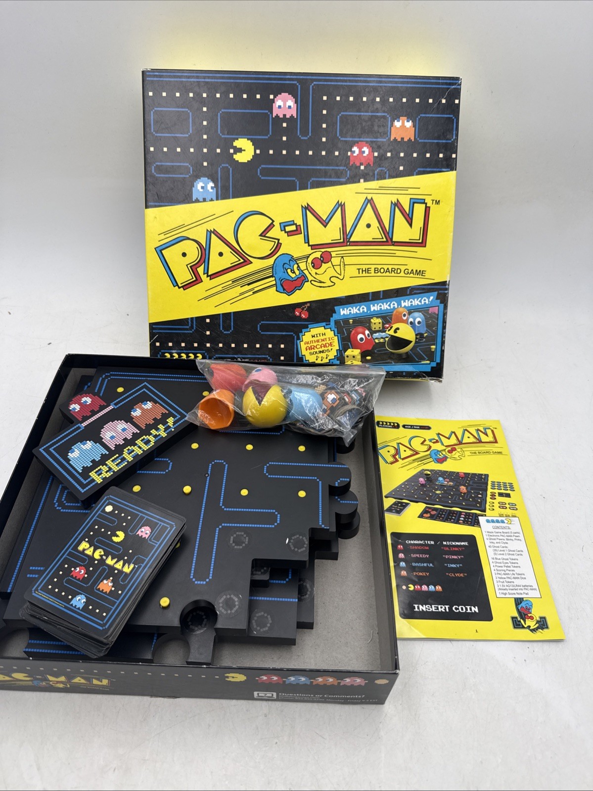 Pac-Man The Board Game Arcade Classic by Buffalo Games 2019 100% Complete