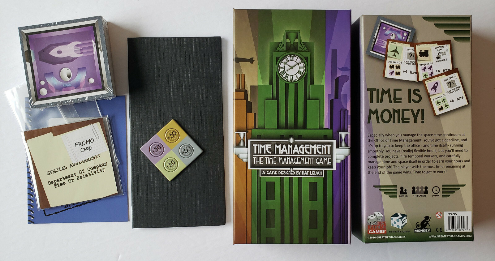 Time Management The Time Management Game+Promo – Nathaniel Levan –  Dice Hate Me