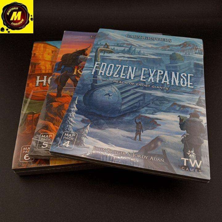 Cartographers: Three Pack Expansions Bundle – #162397 – Strategy Games
