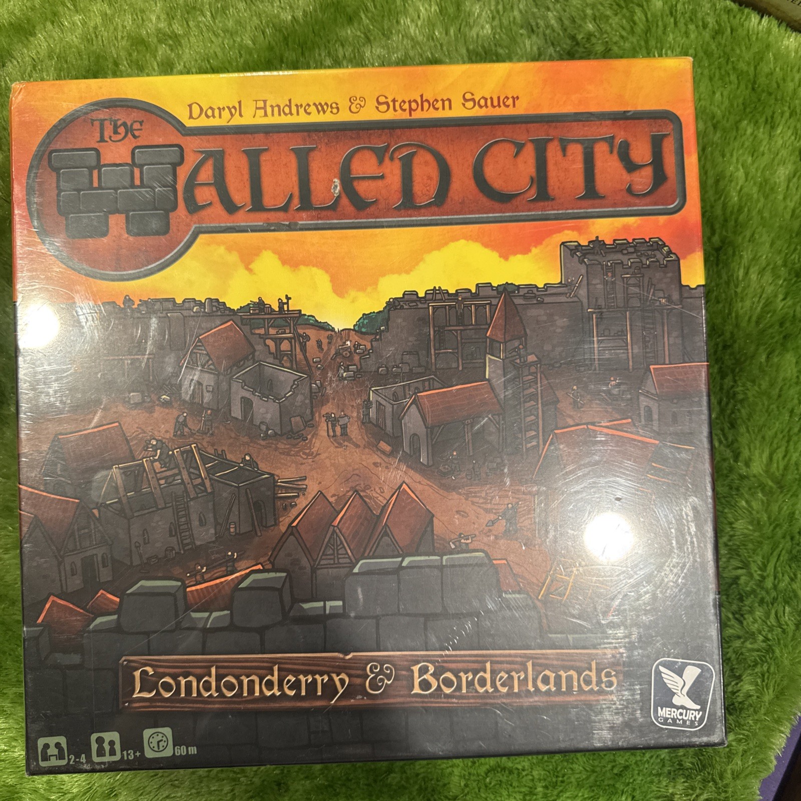 Mercury Games The Walled City-Londonderry & Borderlands New In Box