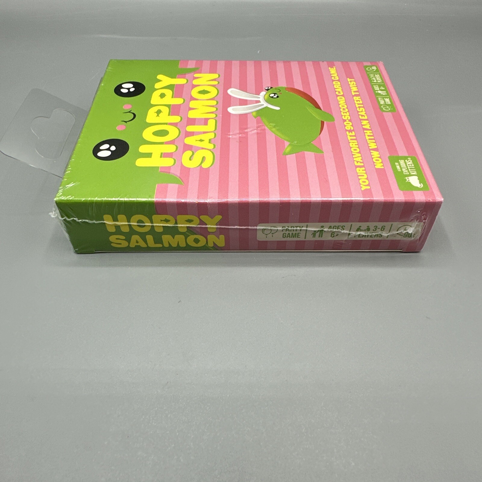 Hoppy Salmon Party Game Exploding Kittens Easter Edition New Sealed 2021