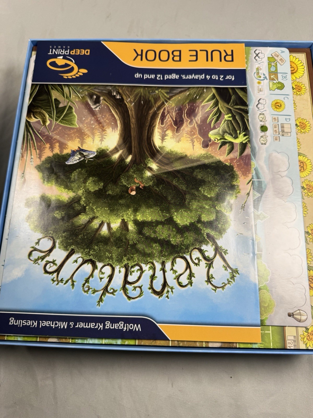 Renature Strategy Board Game Deep Print Capstone Games 2-4 Players Complete