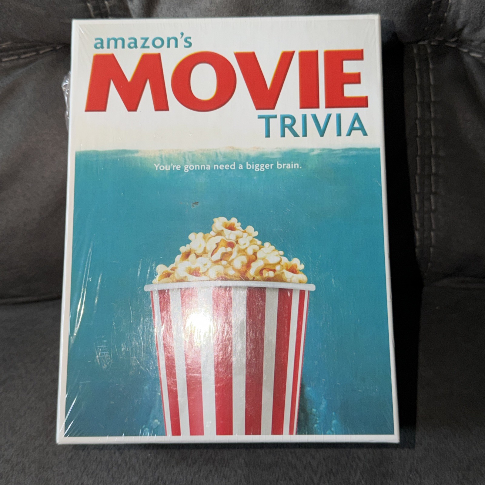 Movie Trivia Party Game Amazon Exclusive Popcorn Box Edition New In Package