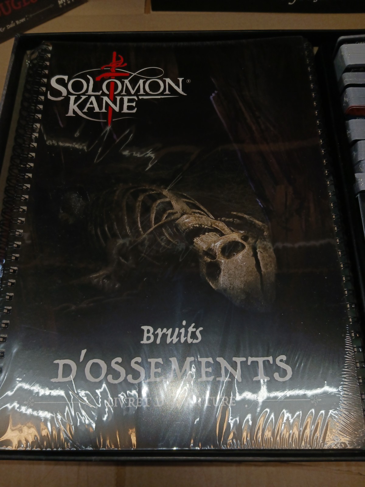 Solomon Kane Board Games- Puritan Pledge & Red Shadows. Both New. In French.