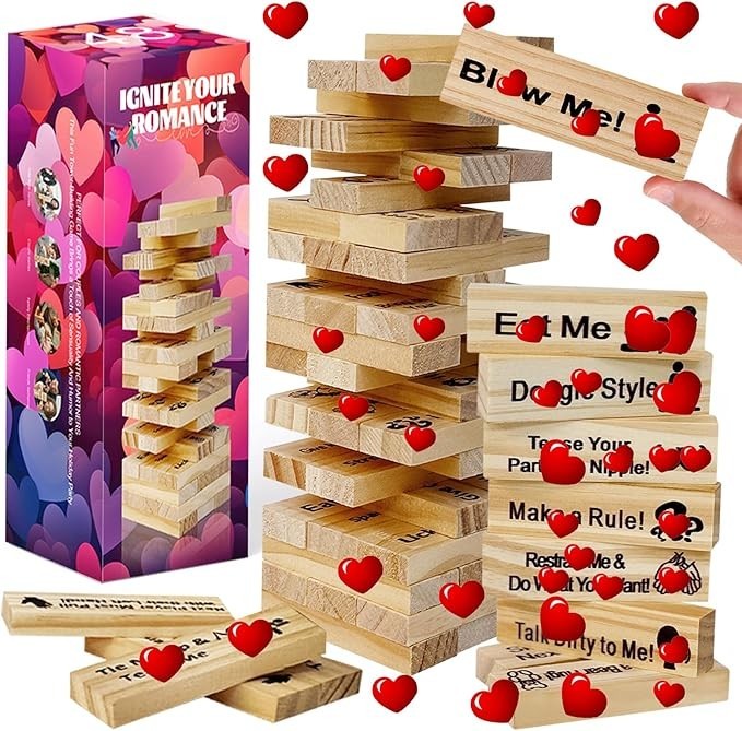 Ignite Your Romance Tower-Building Game