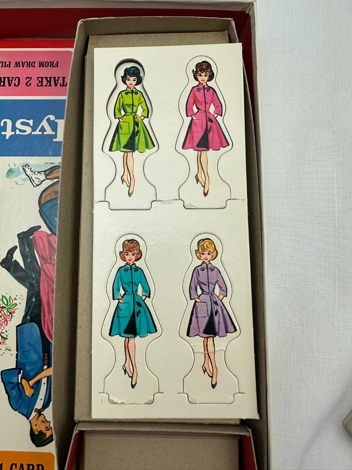 1965 Mystery Date Board Game by Milton Bradley Complete in Great Cond FREE SHIP2