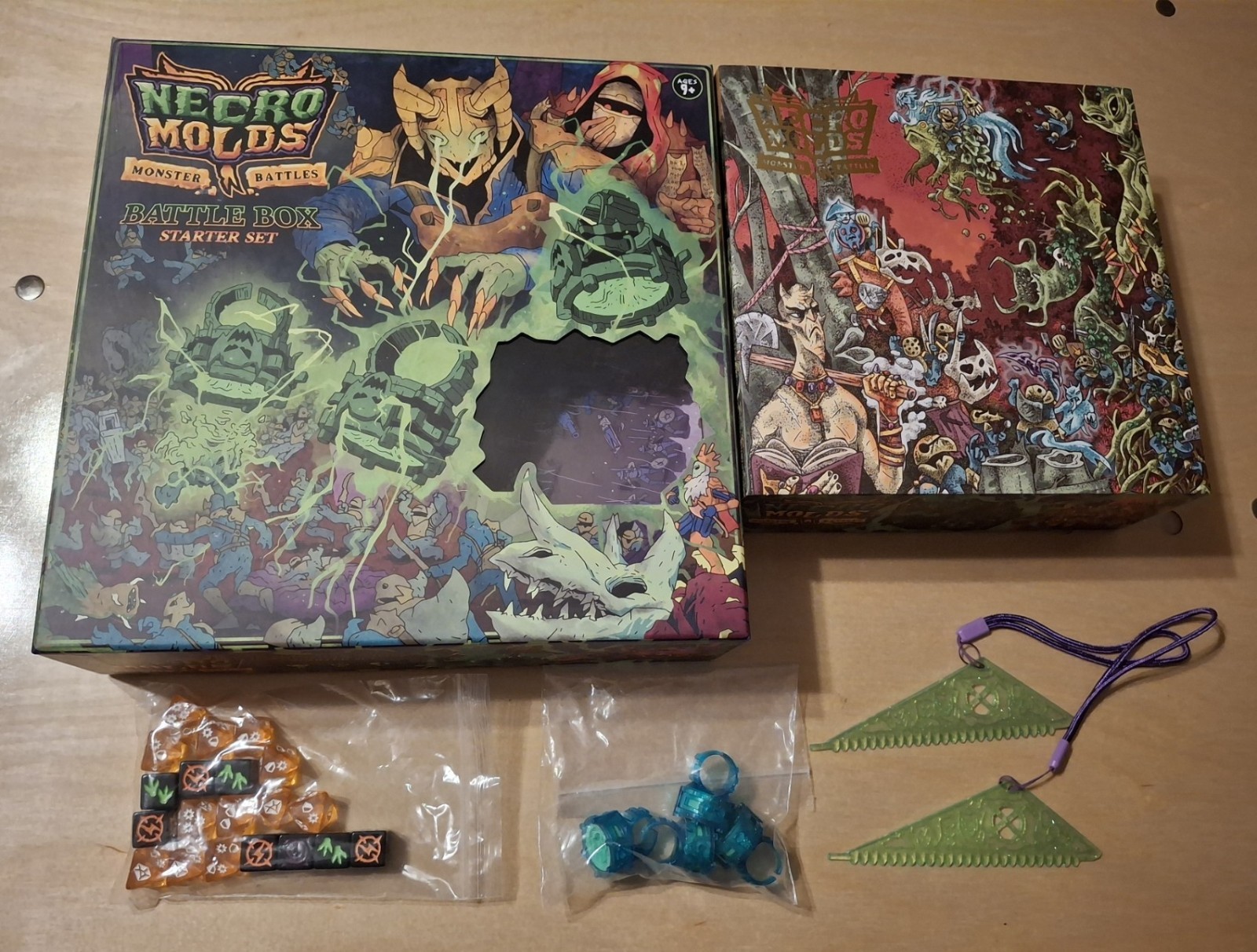 NECROMOLDS STARTER SET Battle Box + CALL TO ARMS Expansion + Kickstarter Extras!