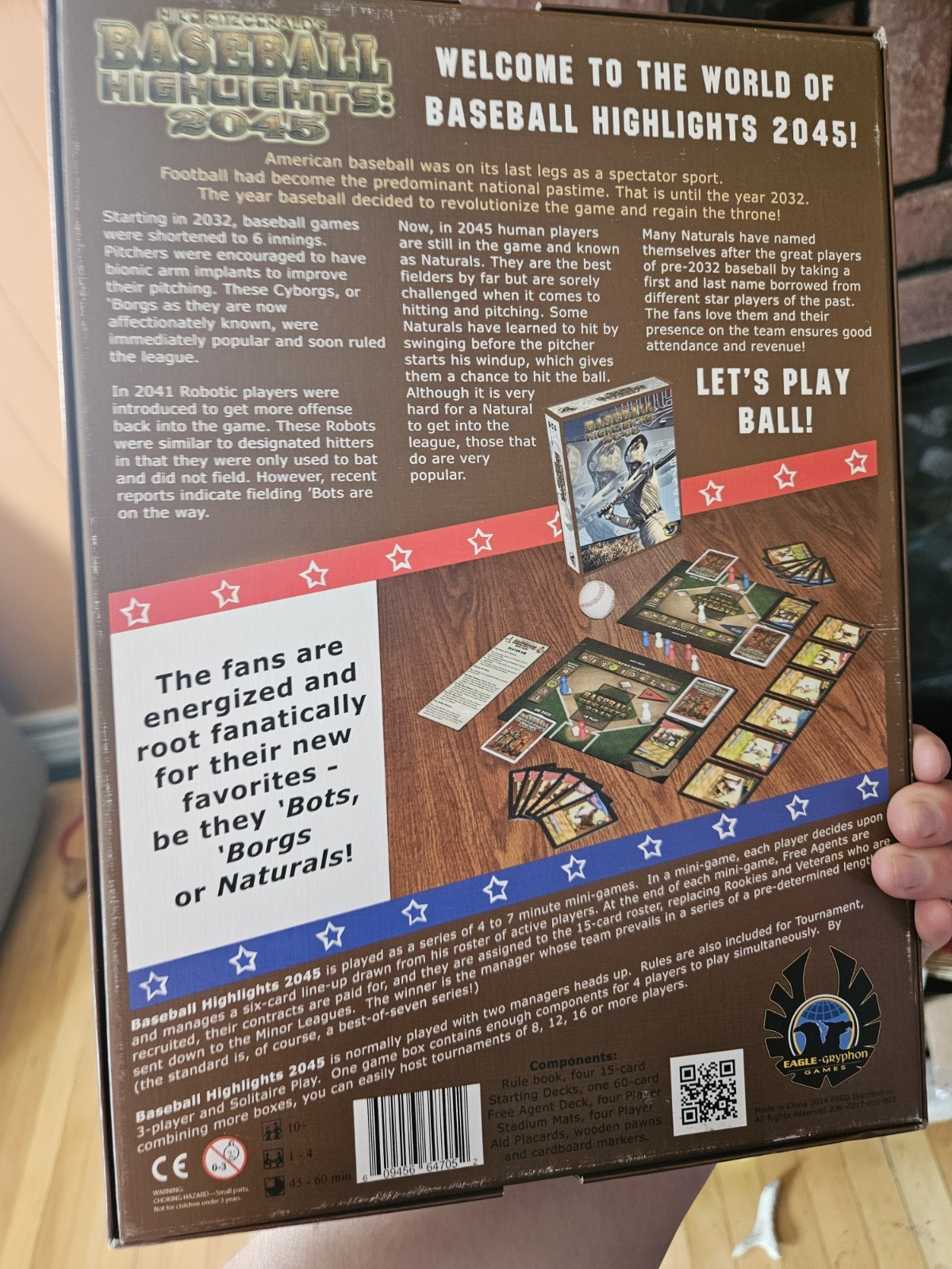 Baseball Highlights 2045 Boardgame Eagle-Gryphon Edition