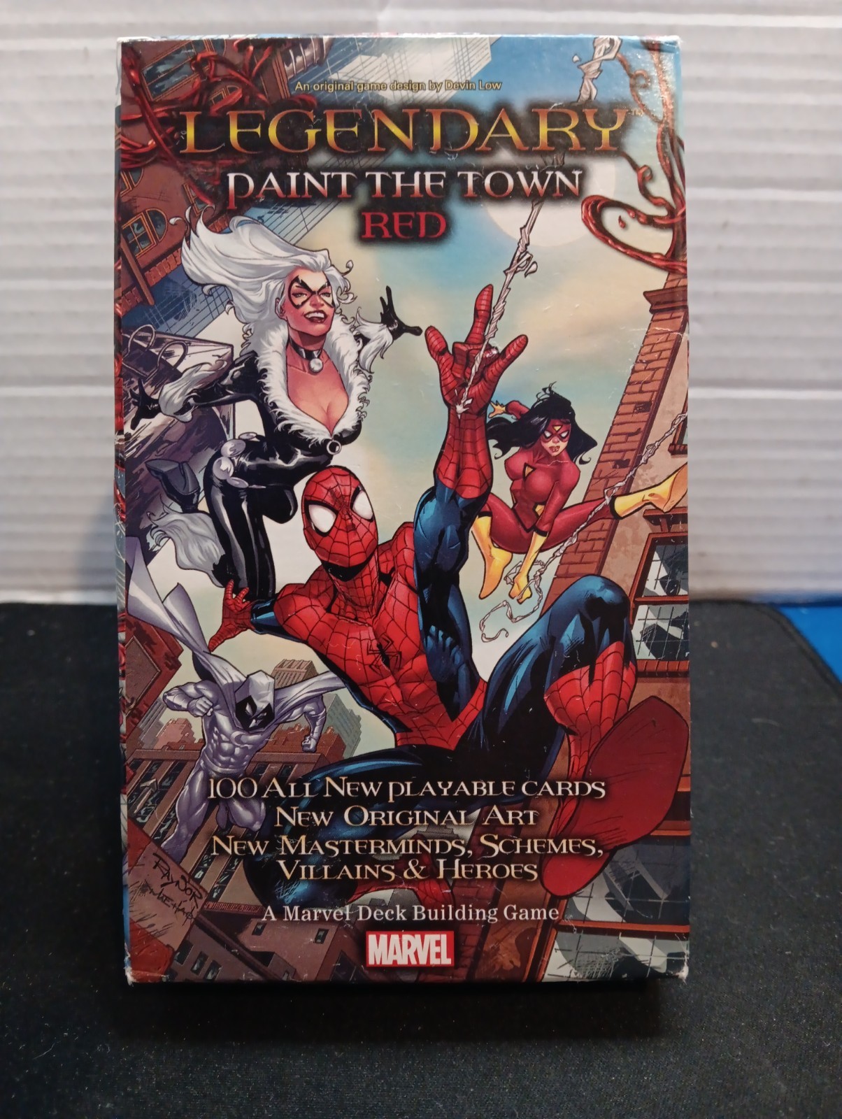MARVEL LEGENDARY PAINT THE TOWN RED DECK BUILDING GAME NEW & SEALED CARDS