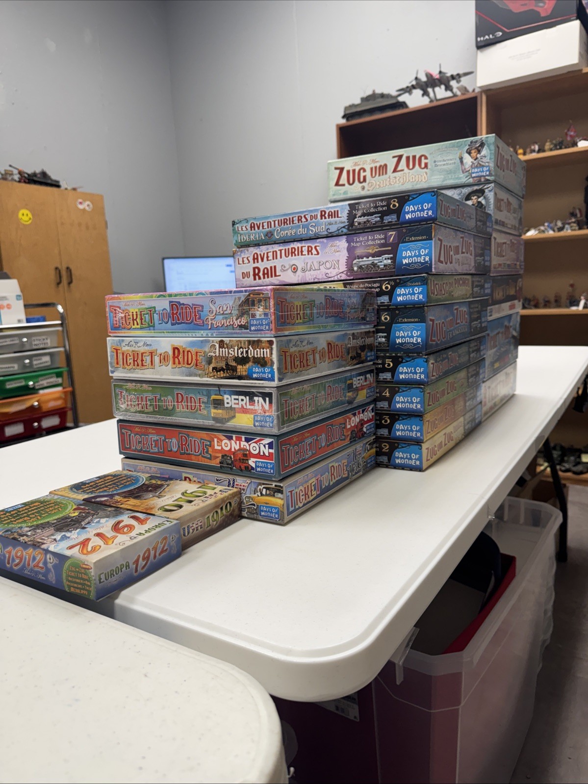 Ticket To Ride- EXPANSION LOT x21 ticket to ride expansions (used & new) ng31101