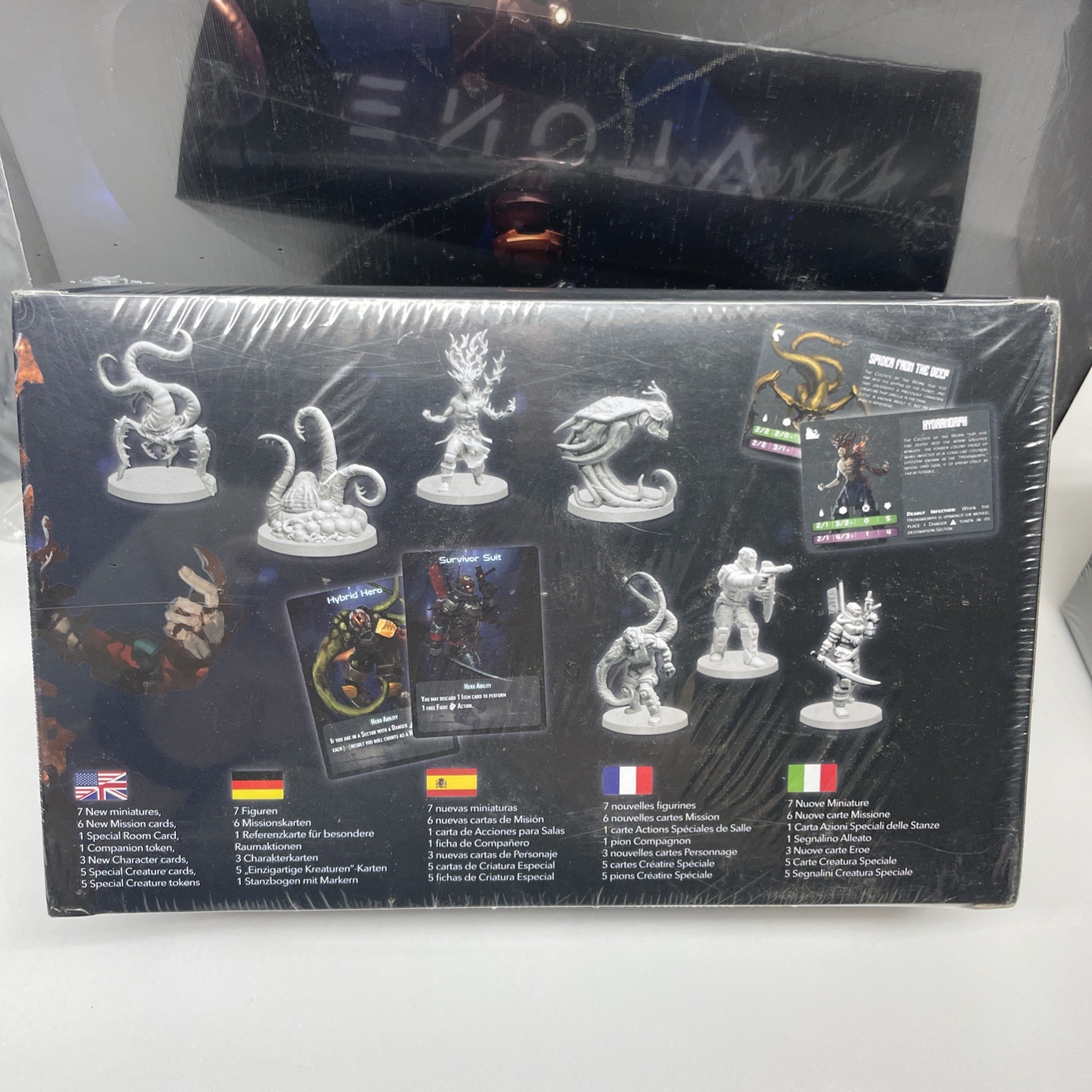 Alone Board Game Kickstarter Horrible Games Deep Avatar & Alpha Expansions New