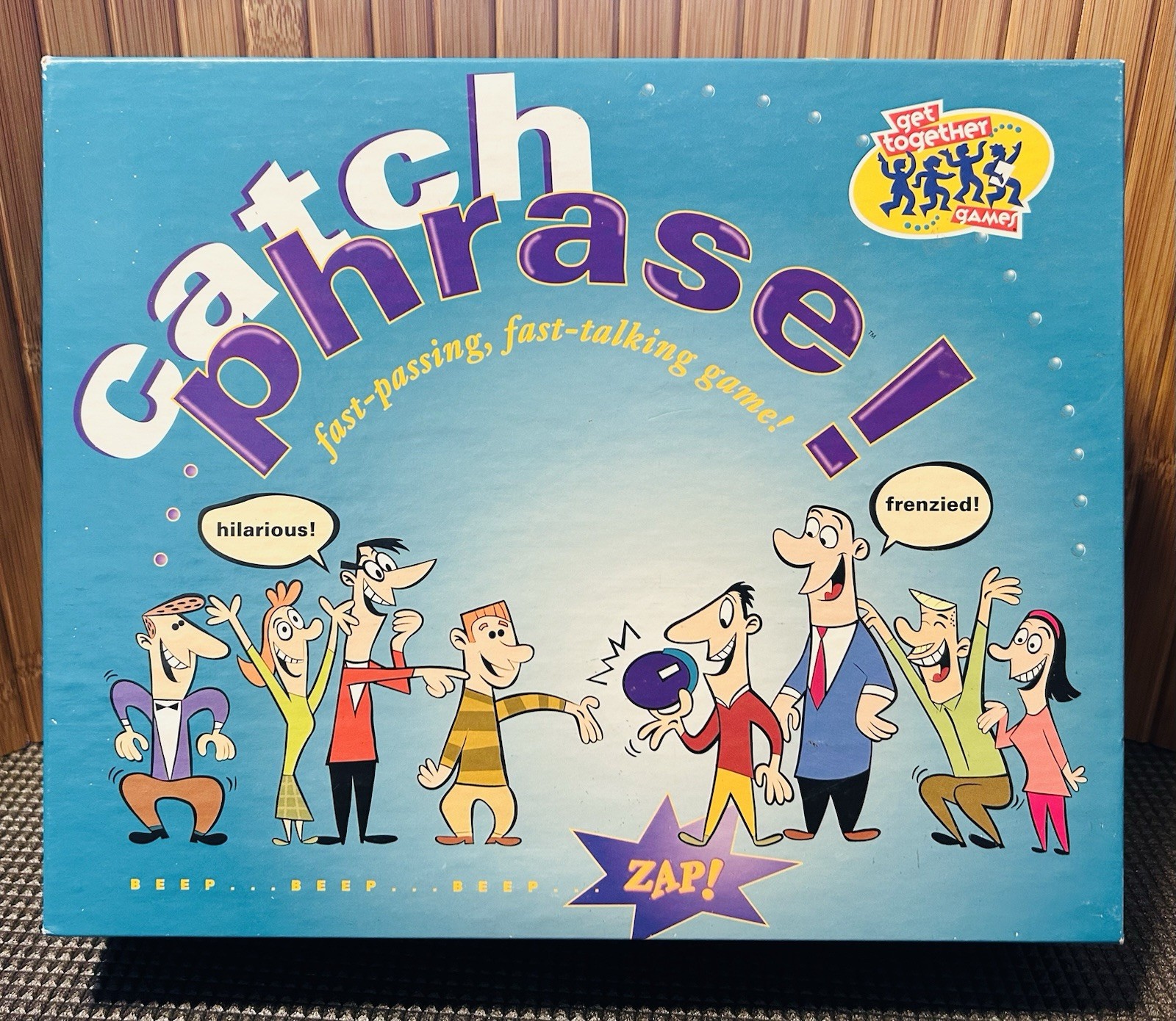 Catch Phrase By Parker Brothers Fast Talking Party Game-100% Complete-Free Ship
