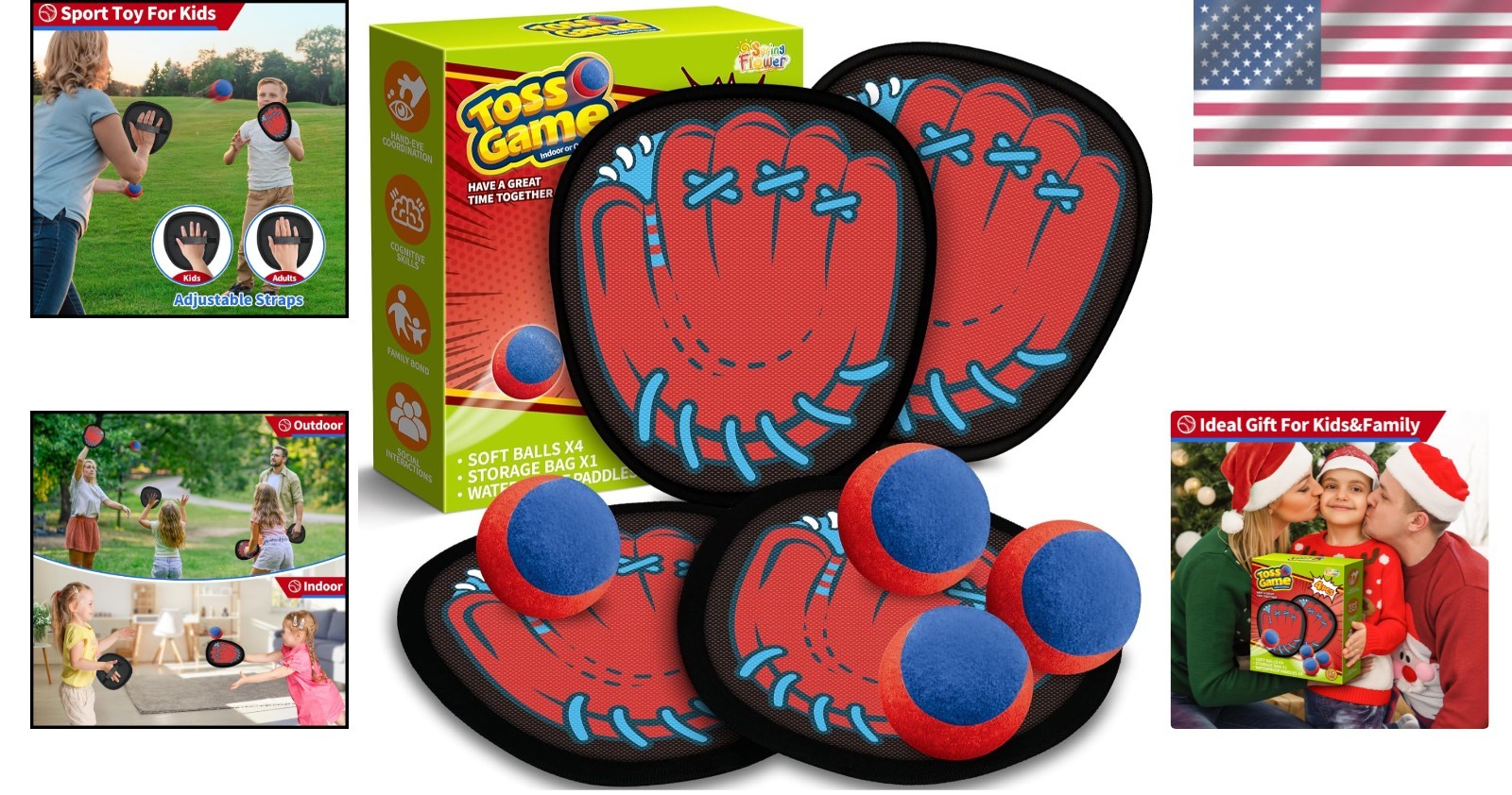 Interactive Stick Catch Ball Game for Kids Improves Hand Eye Coordination