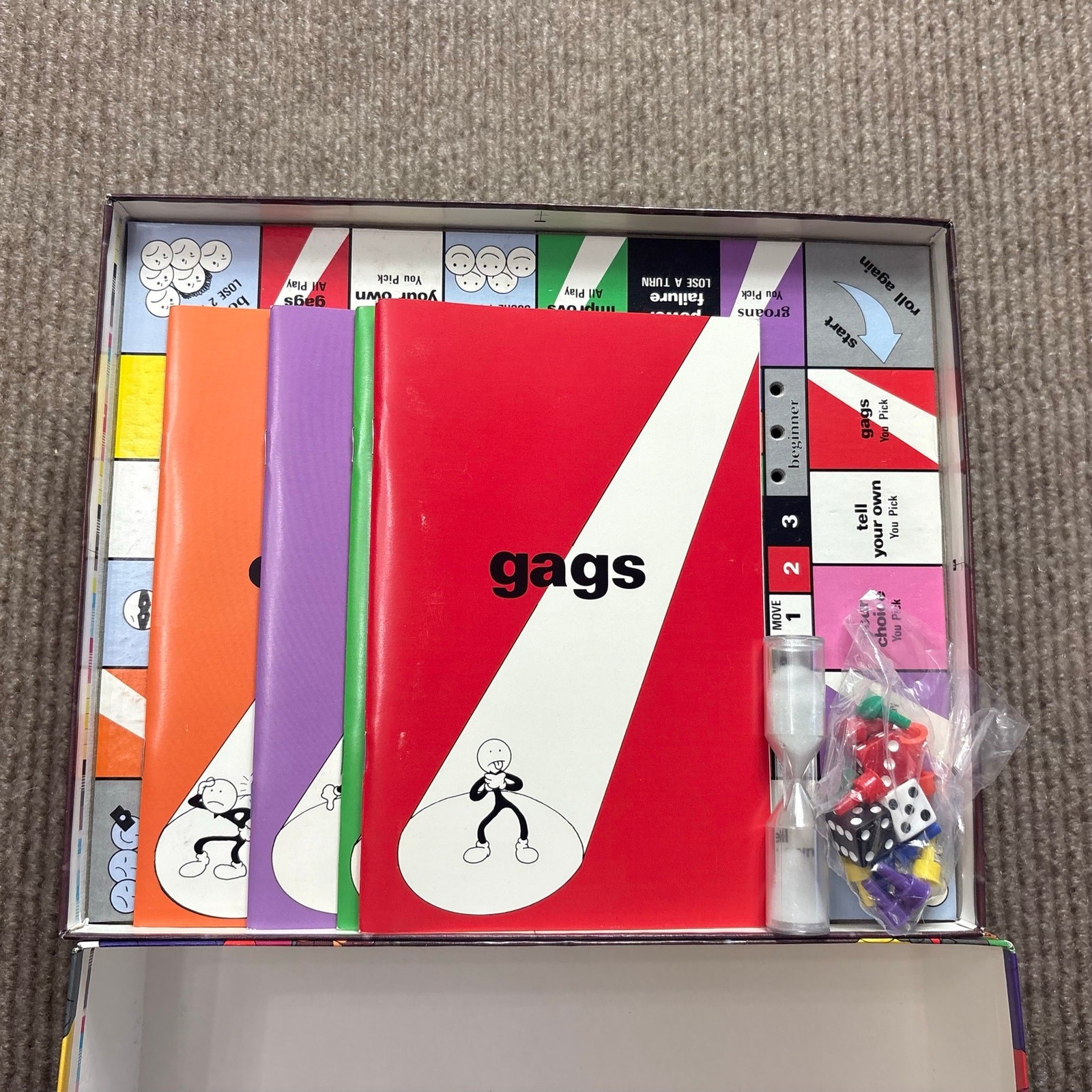 Vintage 1989 The Improv Comedy Game As Seen on TV TDC Games