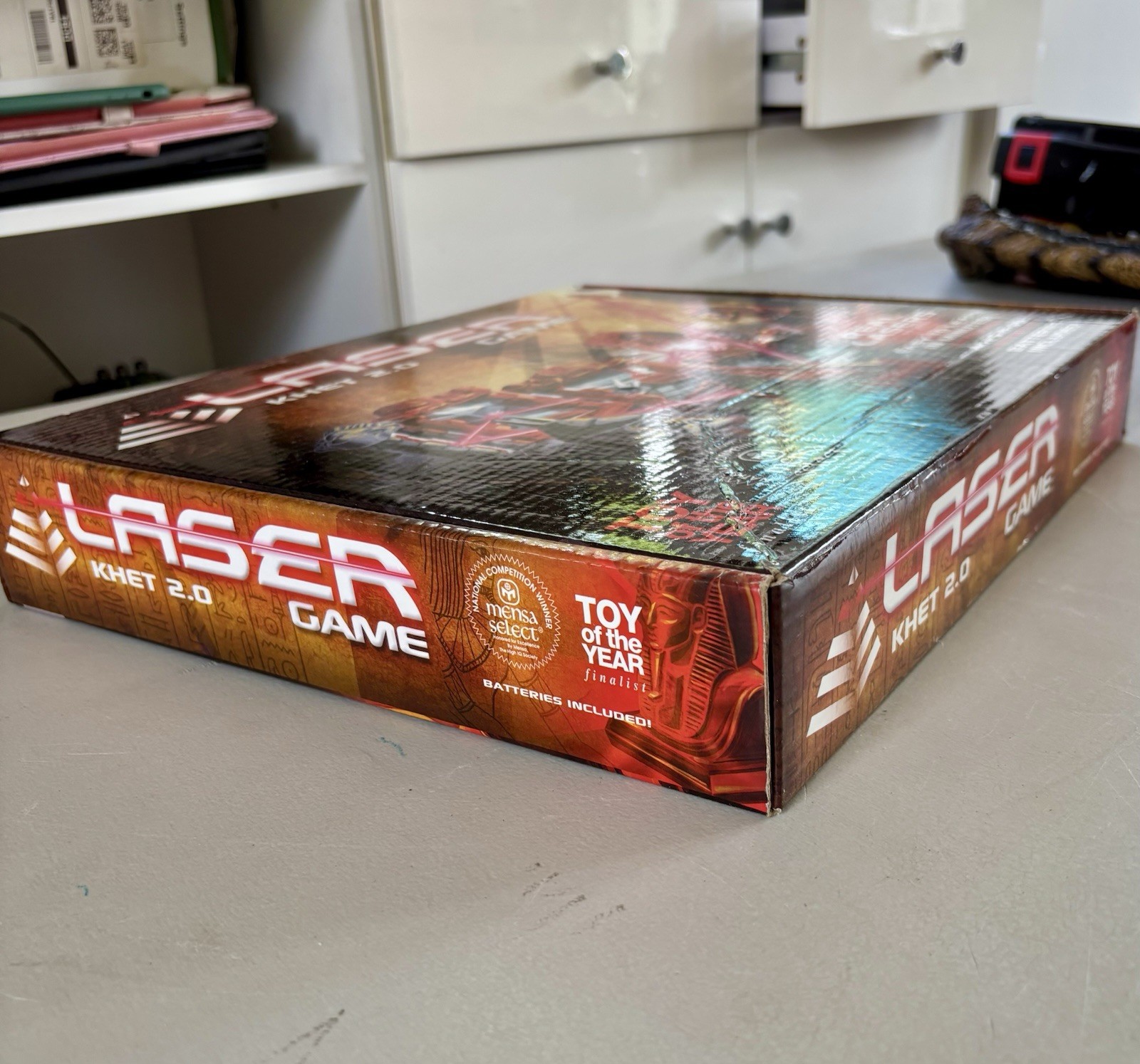 Laser Khet 2.0 Board Game Real Laser Strategy Game Tested Works