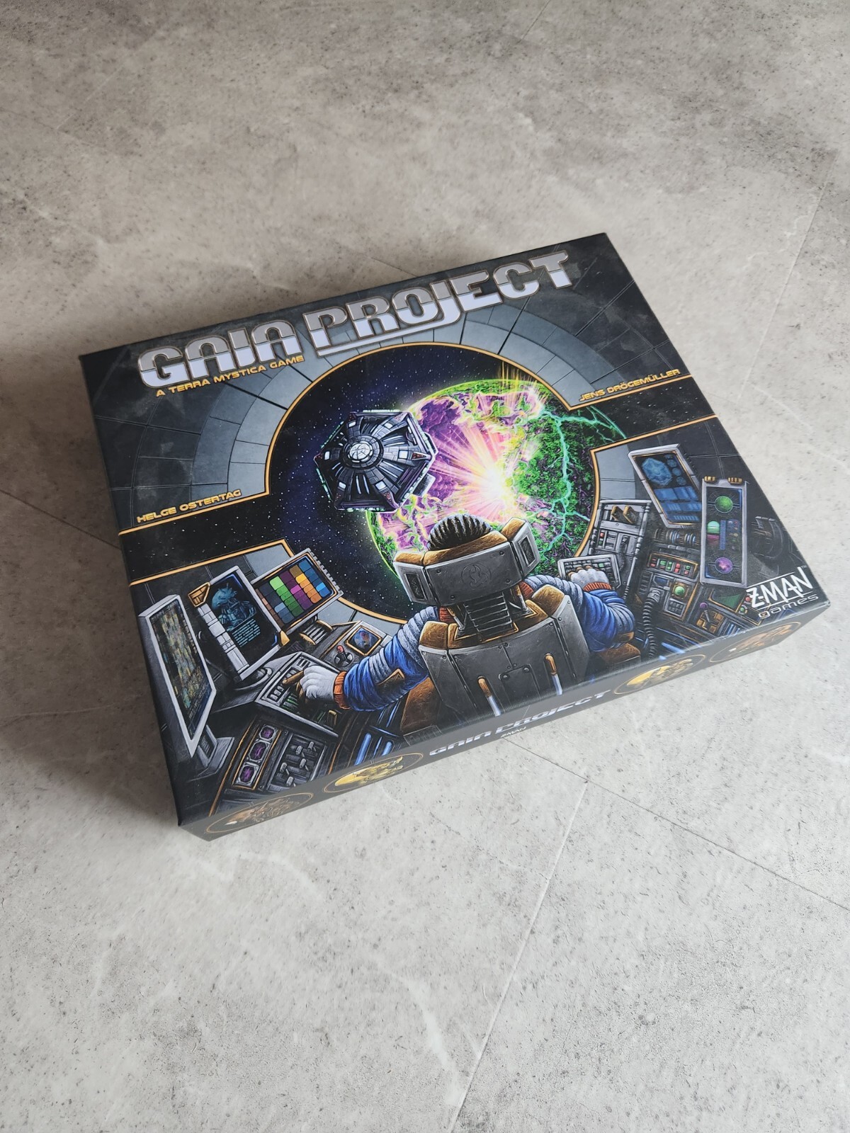 Gaia Project A Terra Mystica Board Game From Z-Man Games Complete