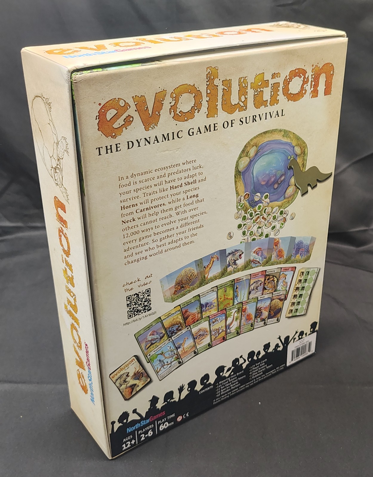 Evolution board game from North Star Games — 100% complete