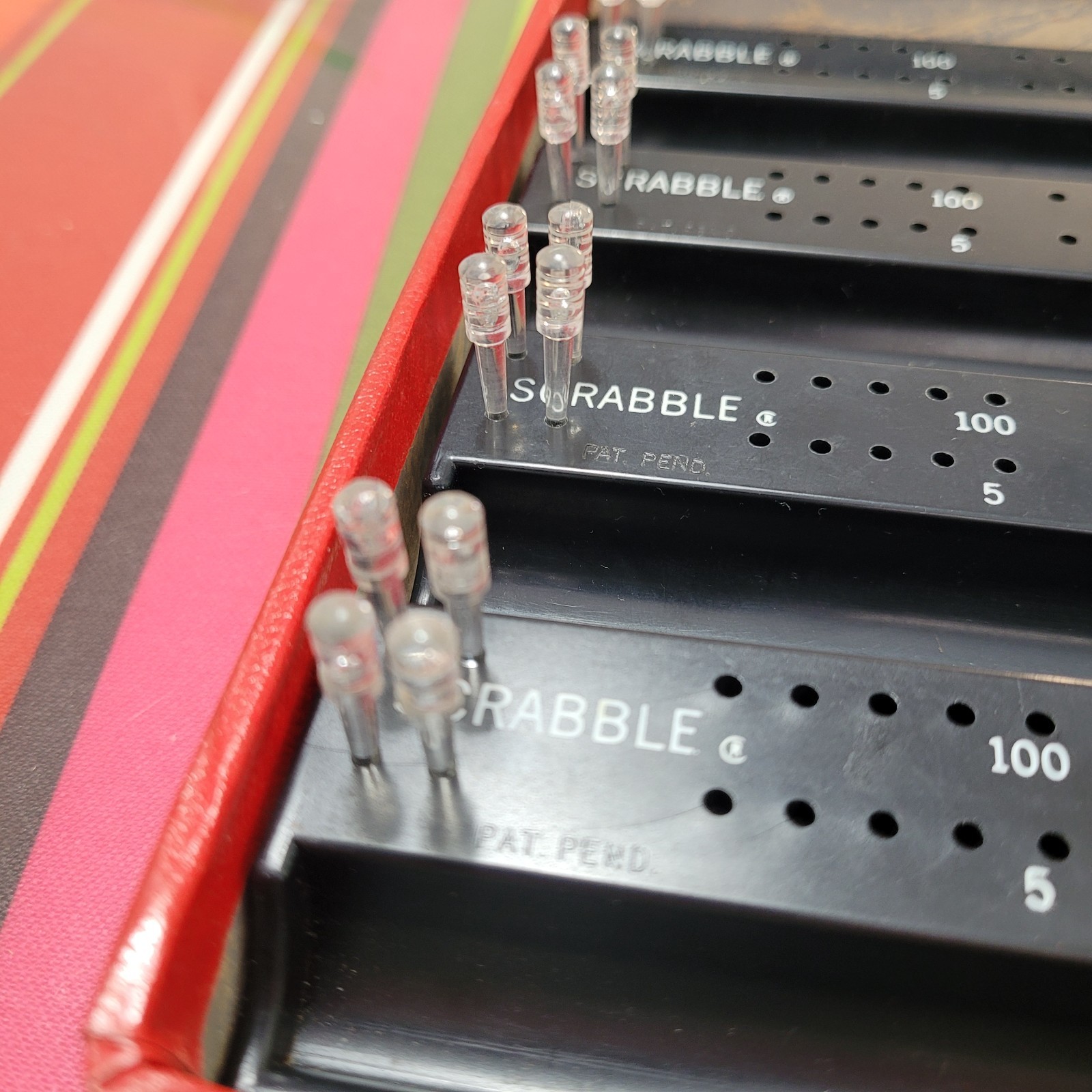 First Deluxe Scrabble 1953. Originally Produced for Macys By James Brunot RARE!!