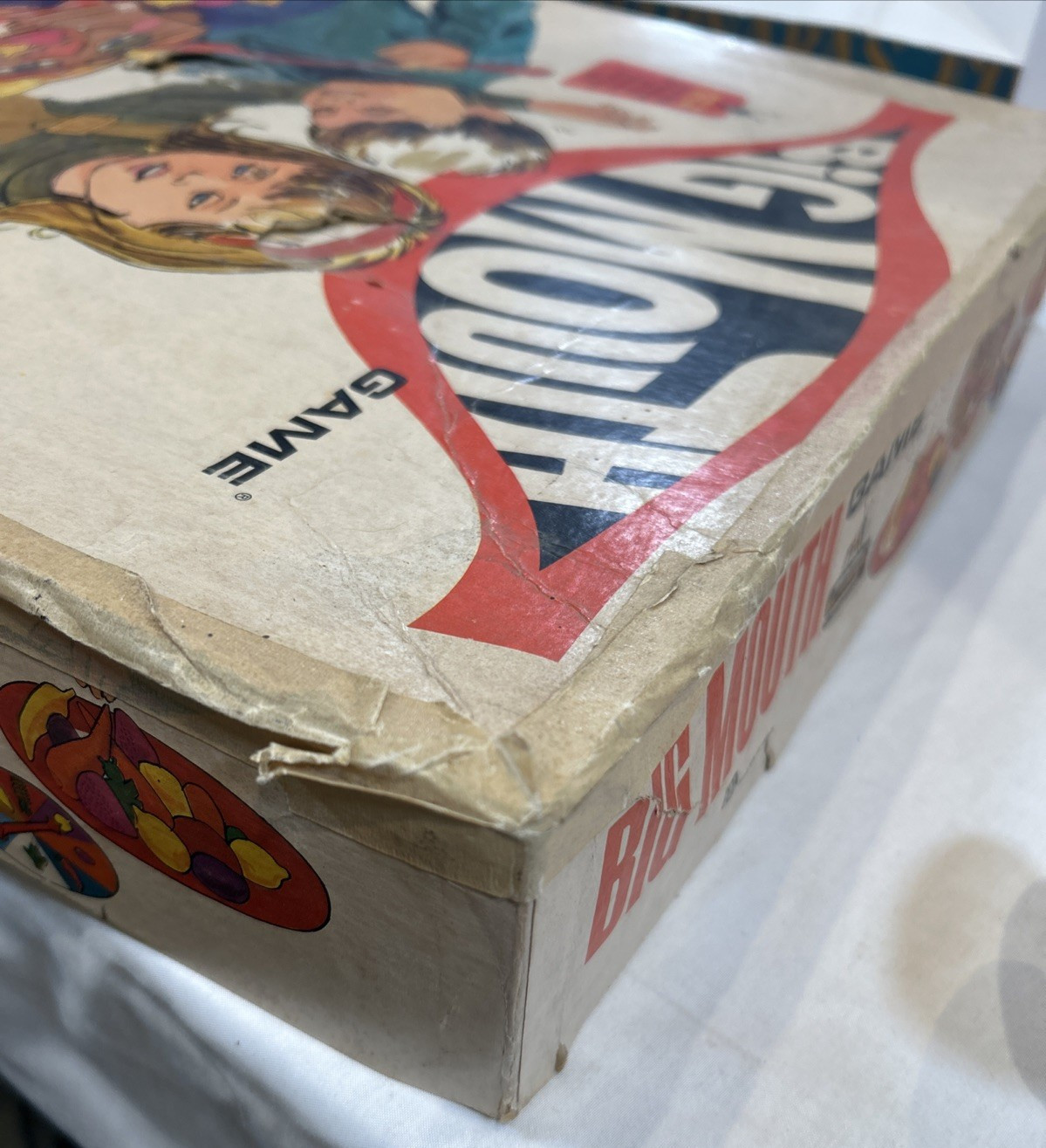 Vintage 1968 Schaper Big Mouth Game Classic Retro Family Game Original Box