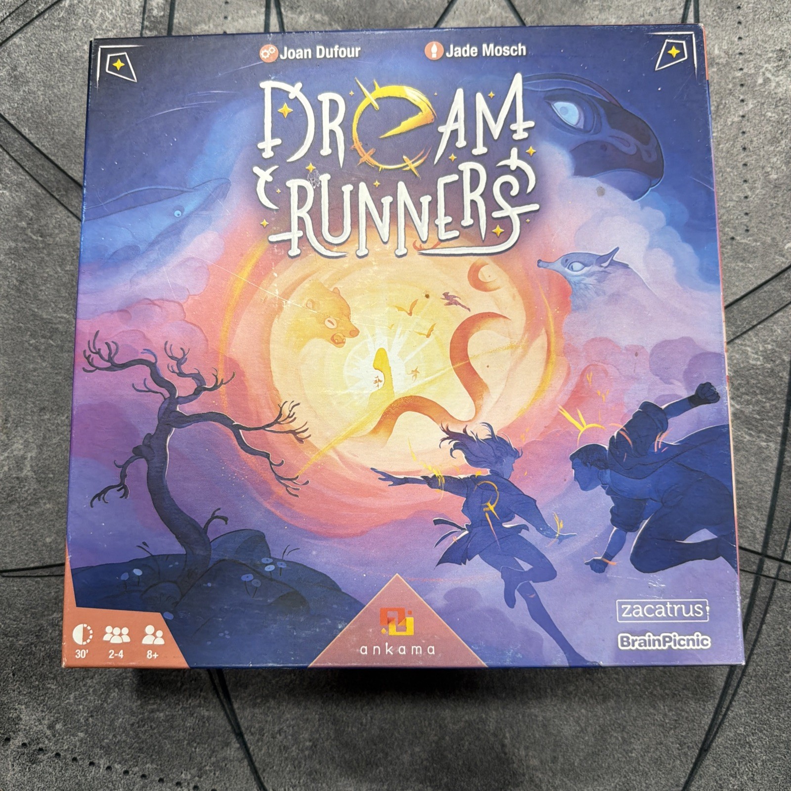 Dream Runners Board Game ankamaw games Family 8+ years of age