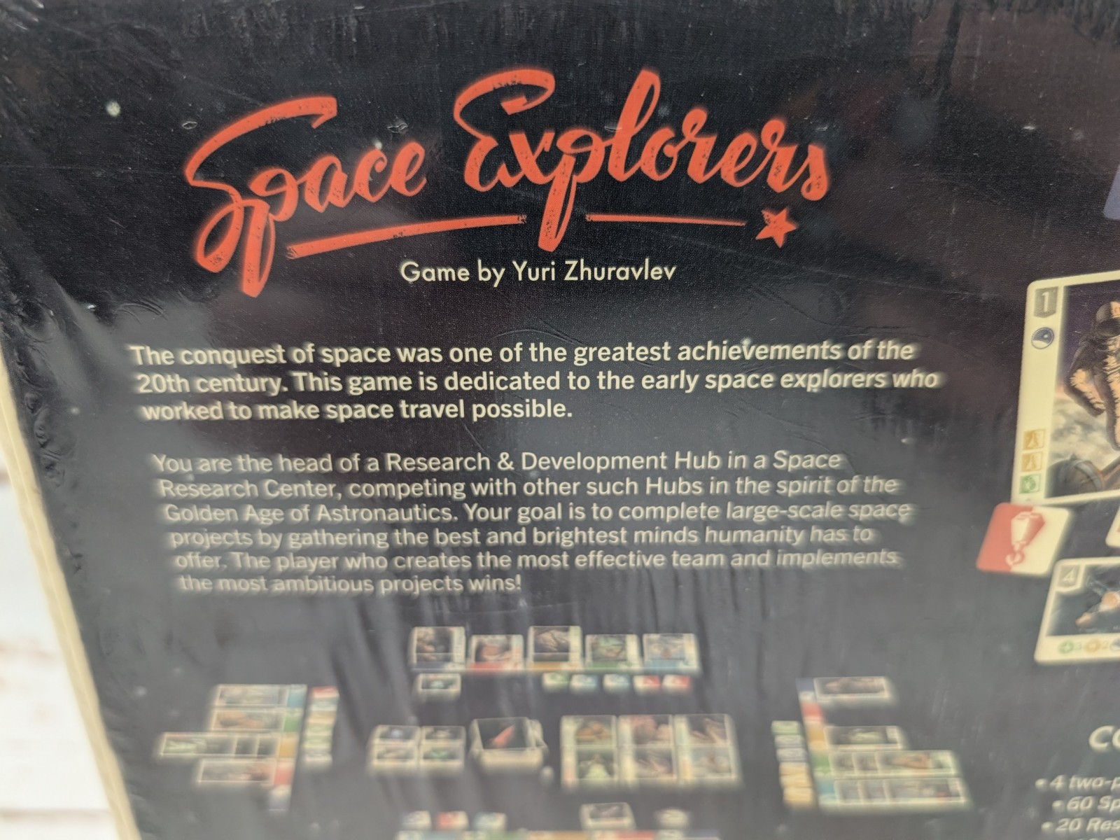 Space Explorers Board Game 25th Century Games NIS Space Exploration Theme