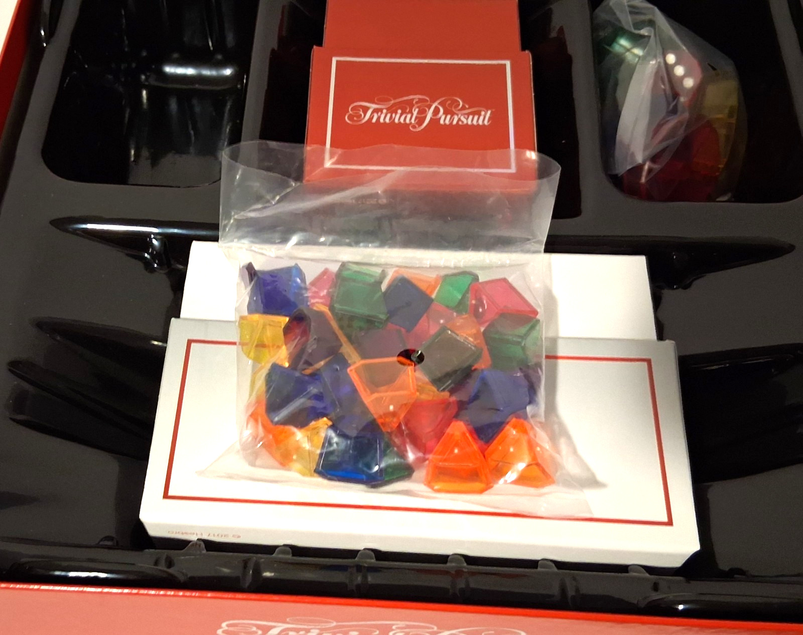 Trivial Pursuit 40th Anniversary Ruby Edition. Open Box. Never Played.